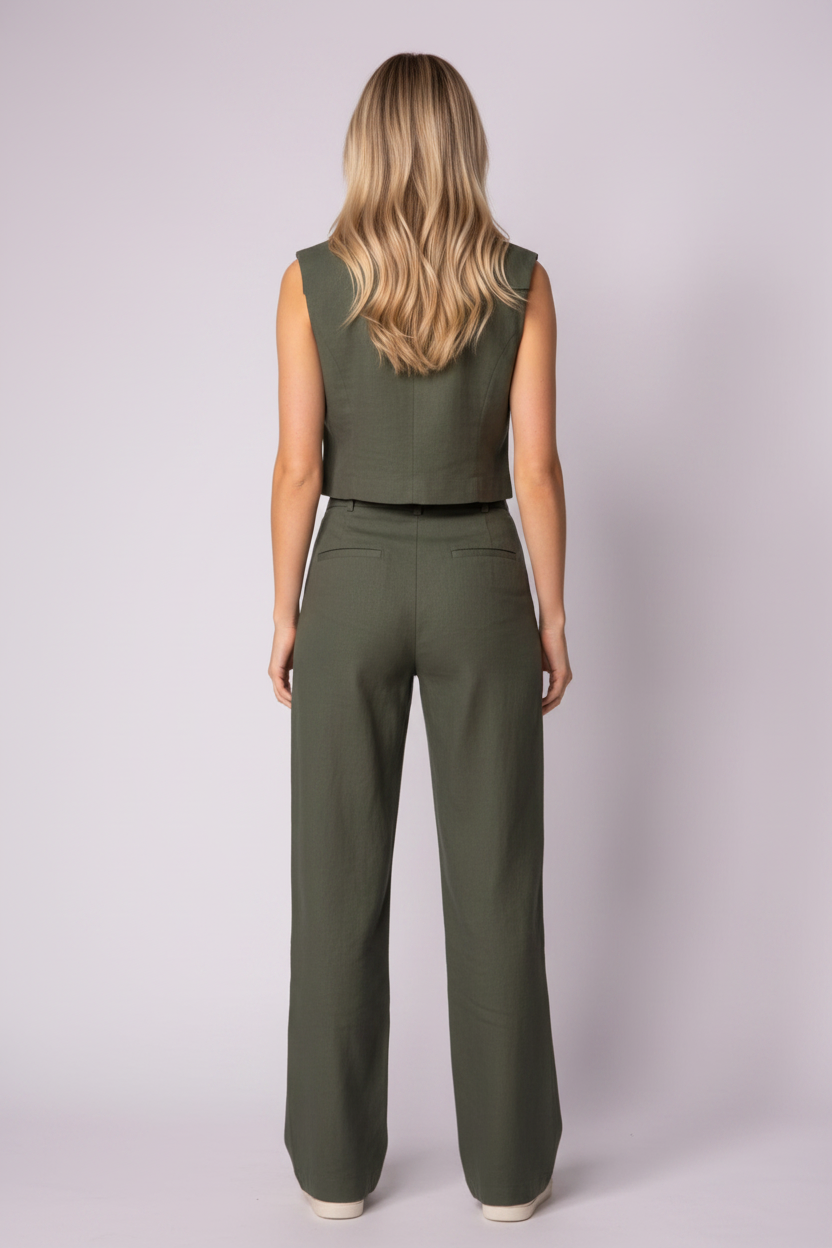 Dames Zomerset Monaco – Khaki