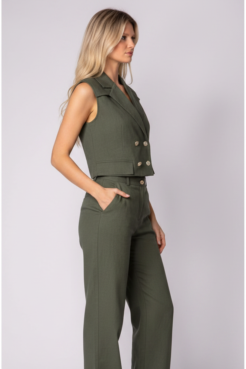 Dames Zomerset Monaco – Khaki