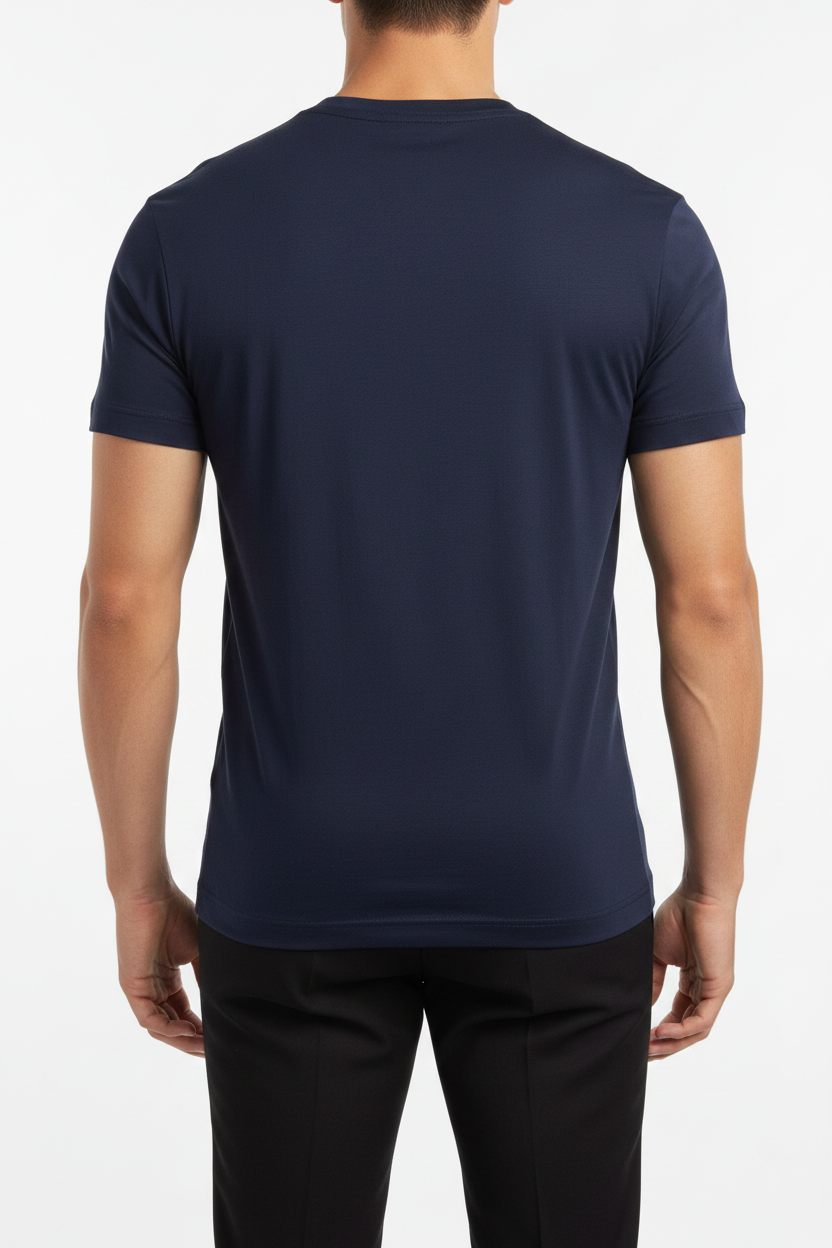 Santo Gloss T-Shirt Navy