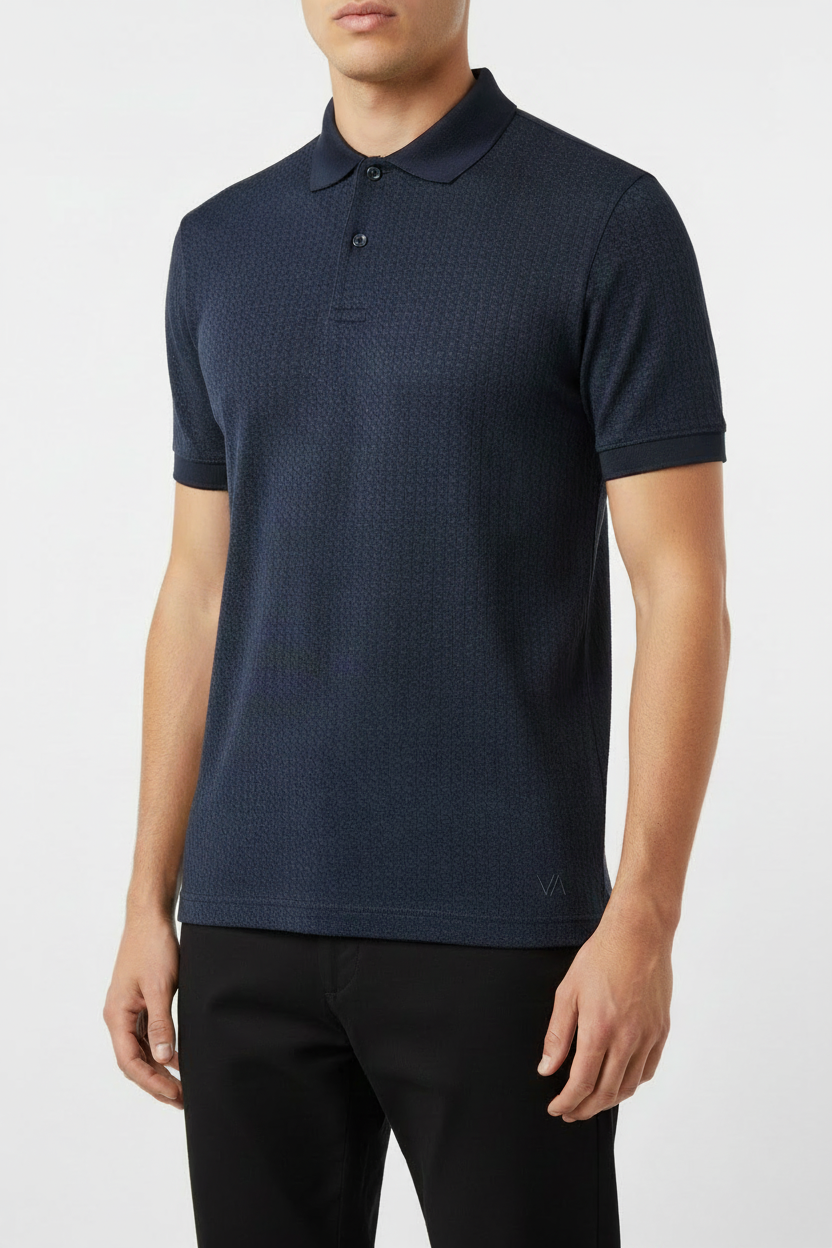 Polo Milano Azul Marino