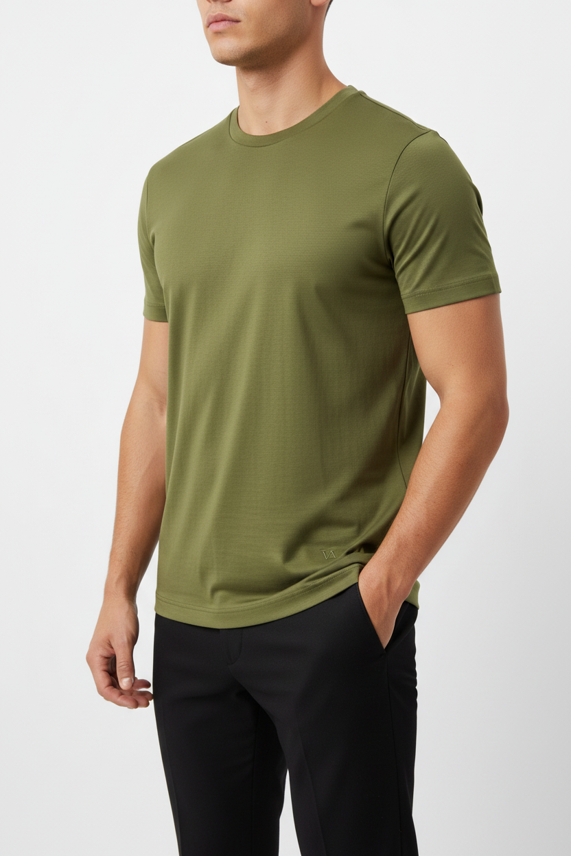 Camiseta Santo Glans Verde Ejército