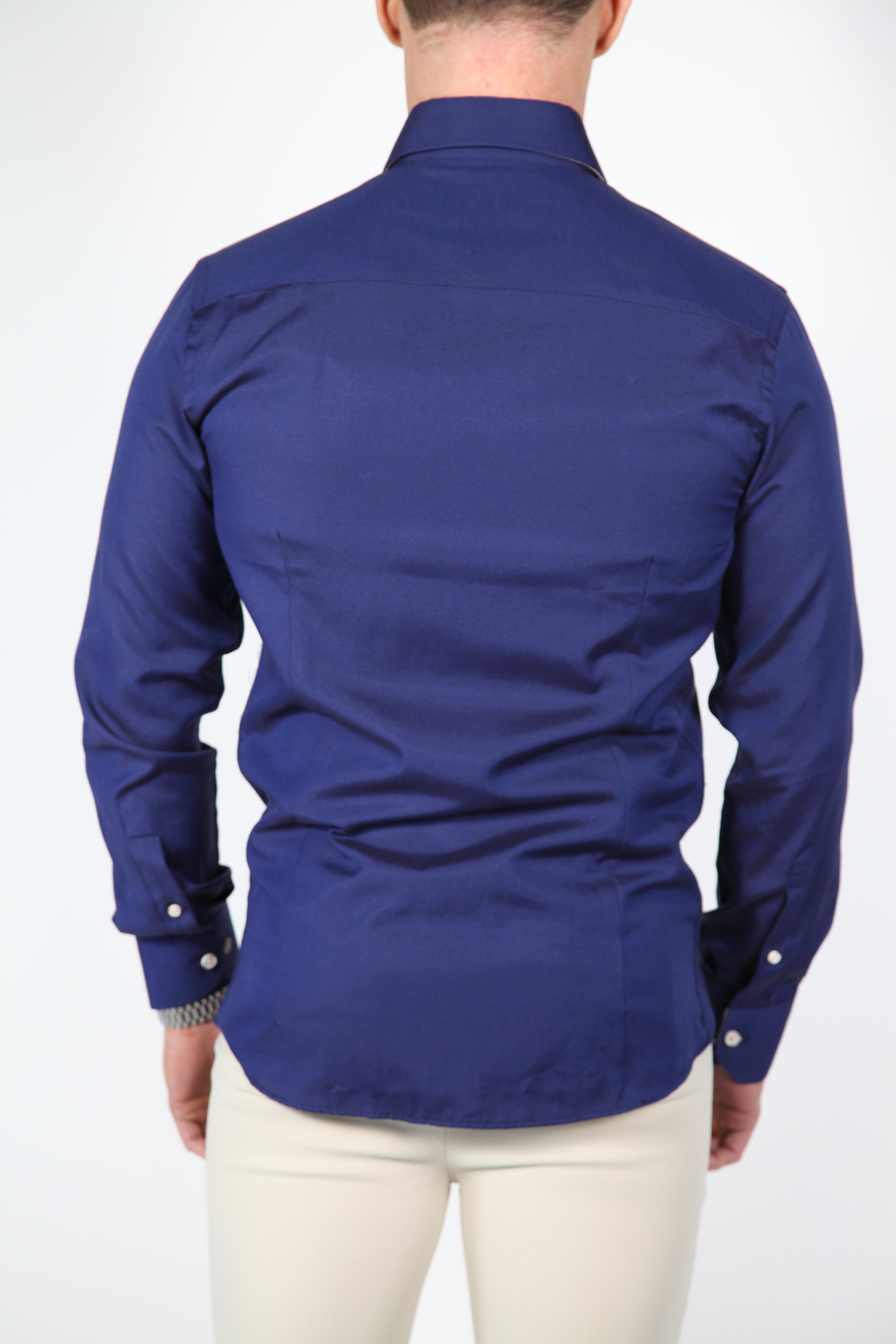 Overhemd Heren Silves Navy