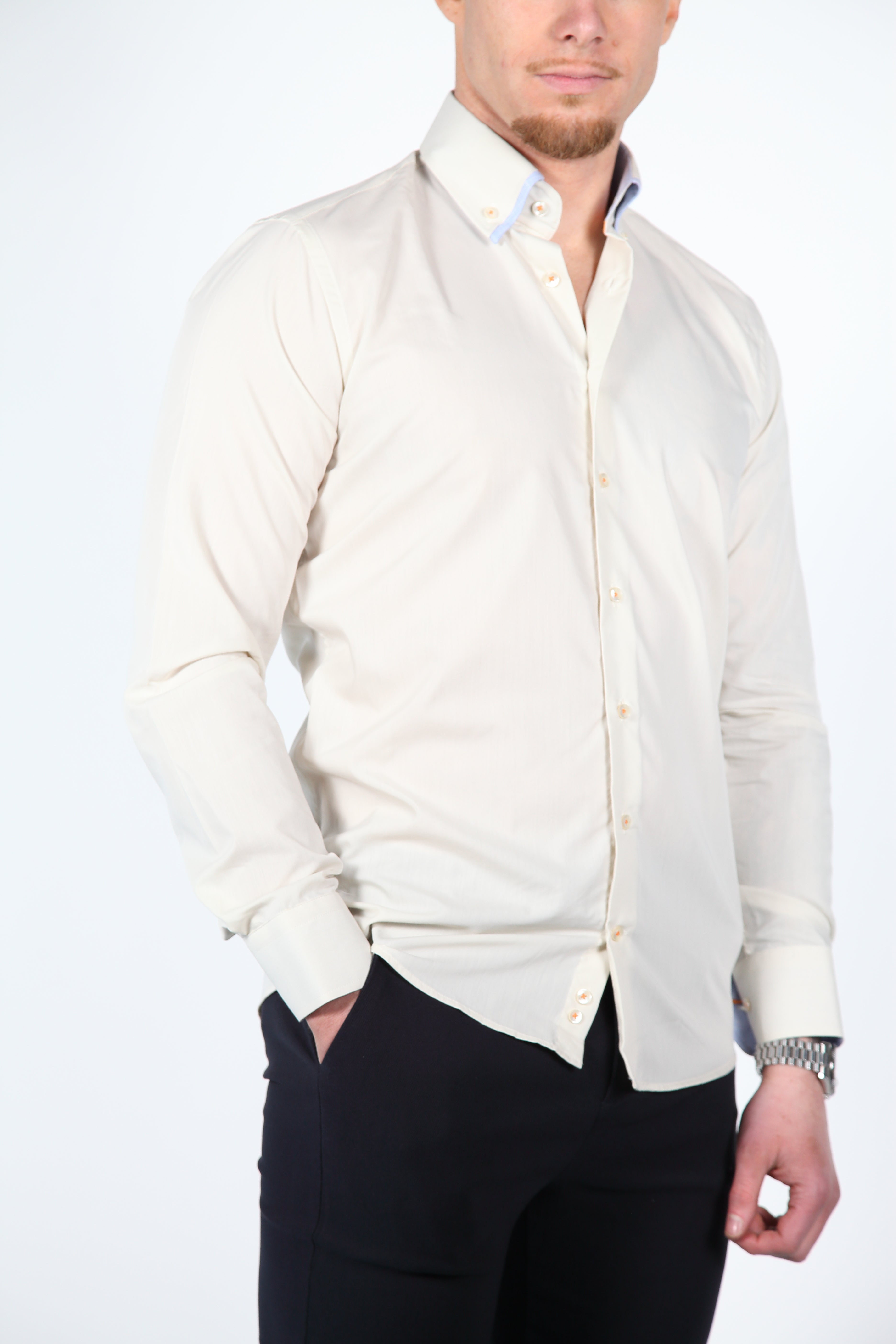 Overhemd Parla Beige