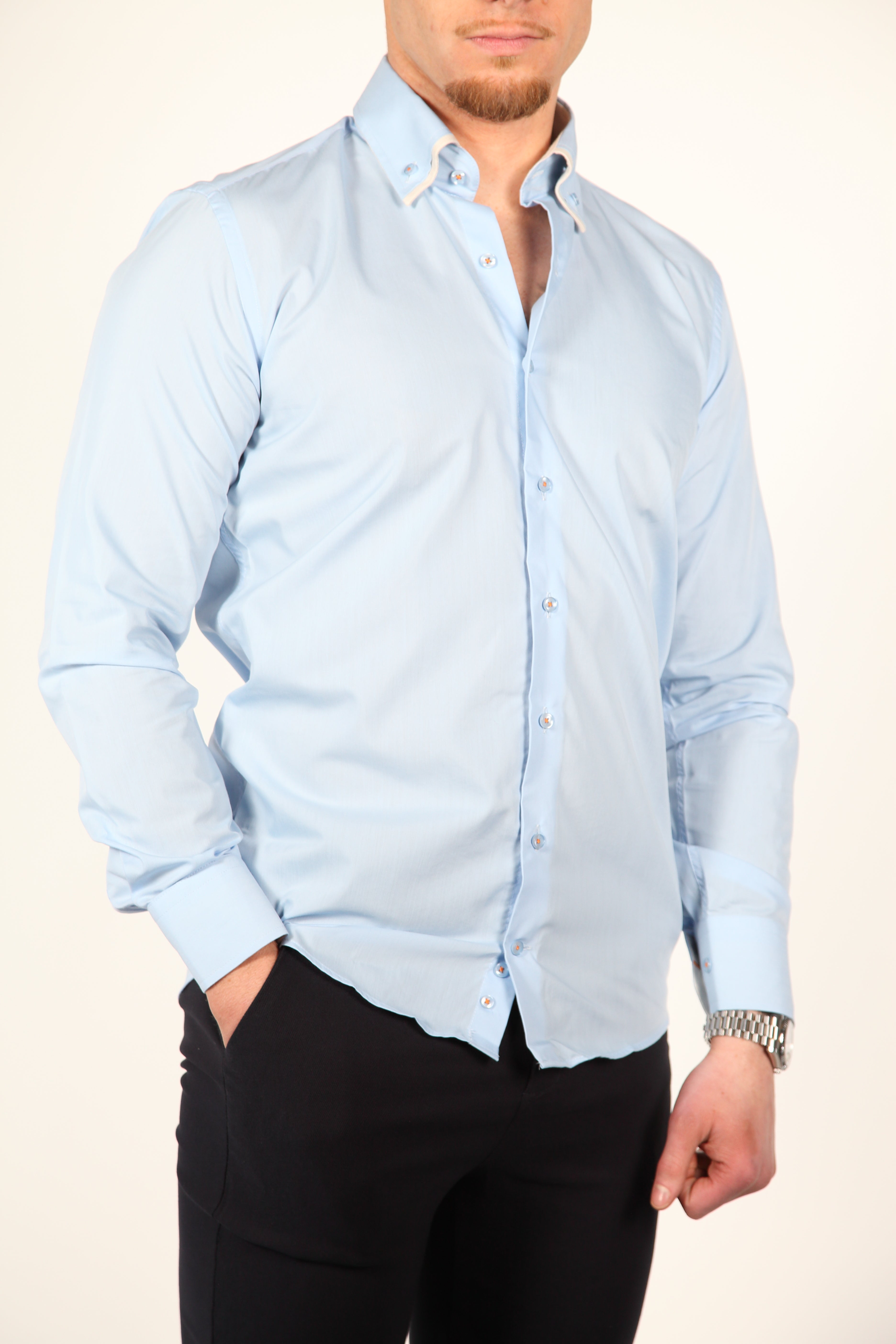 Overhemd Parla Blauw