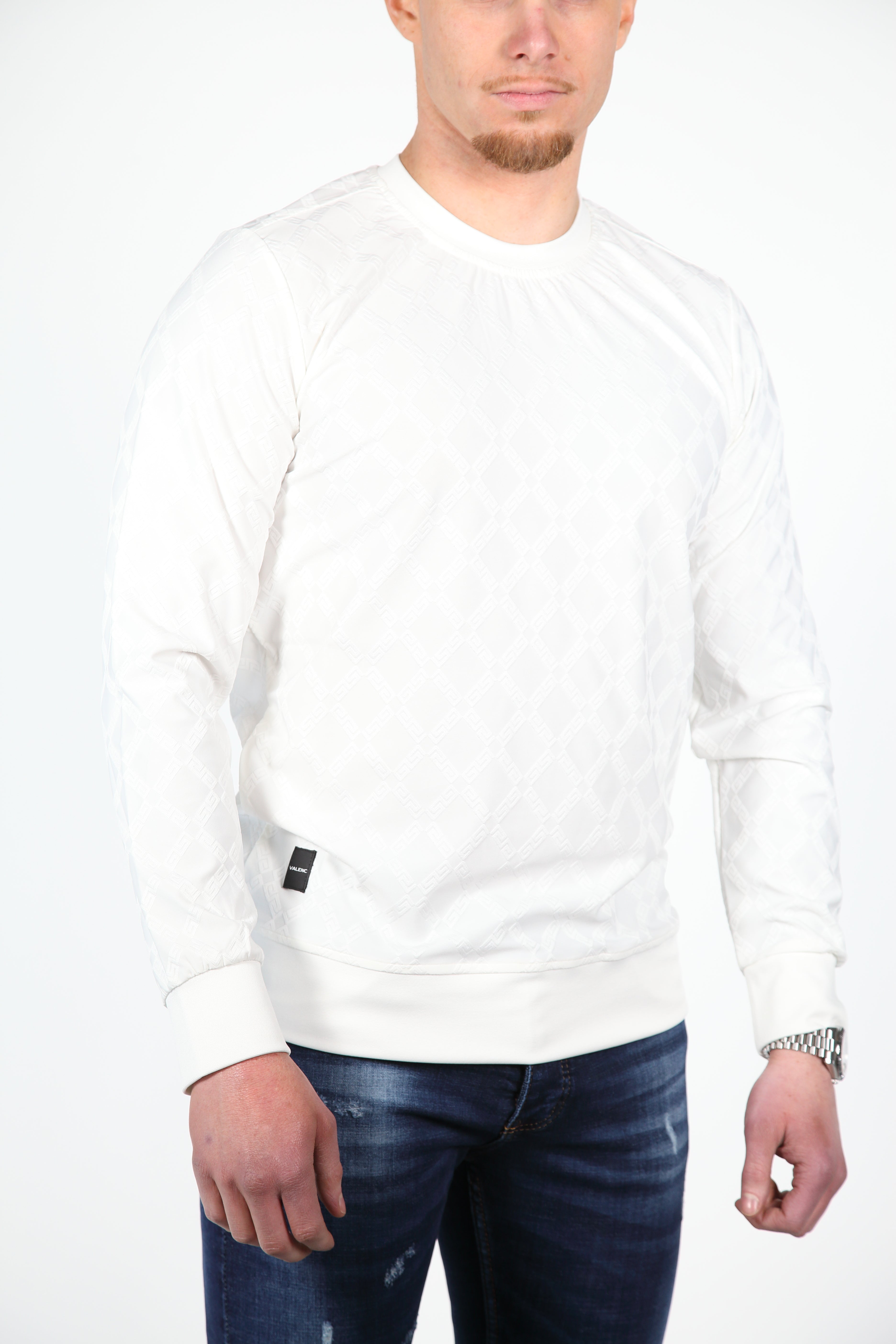 Witte Sweater Fen