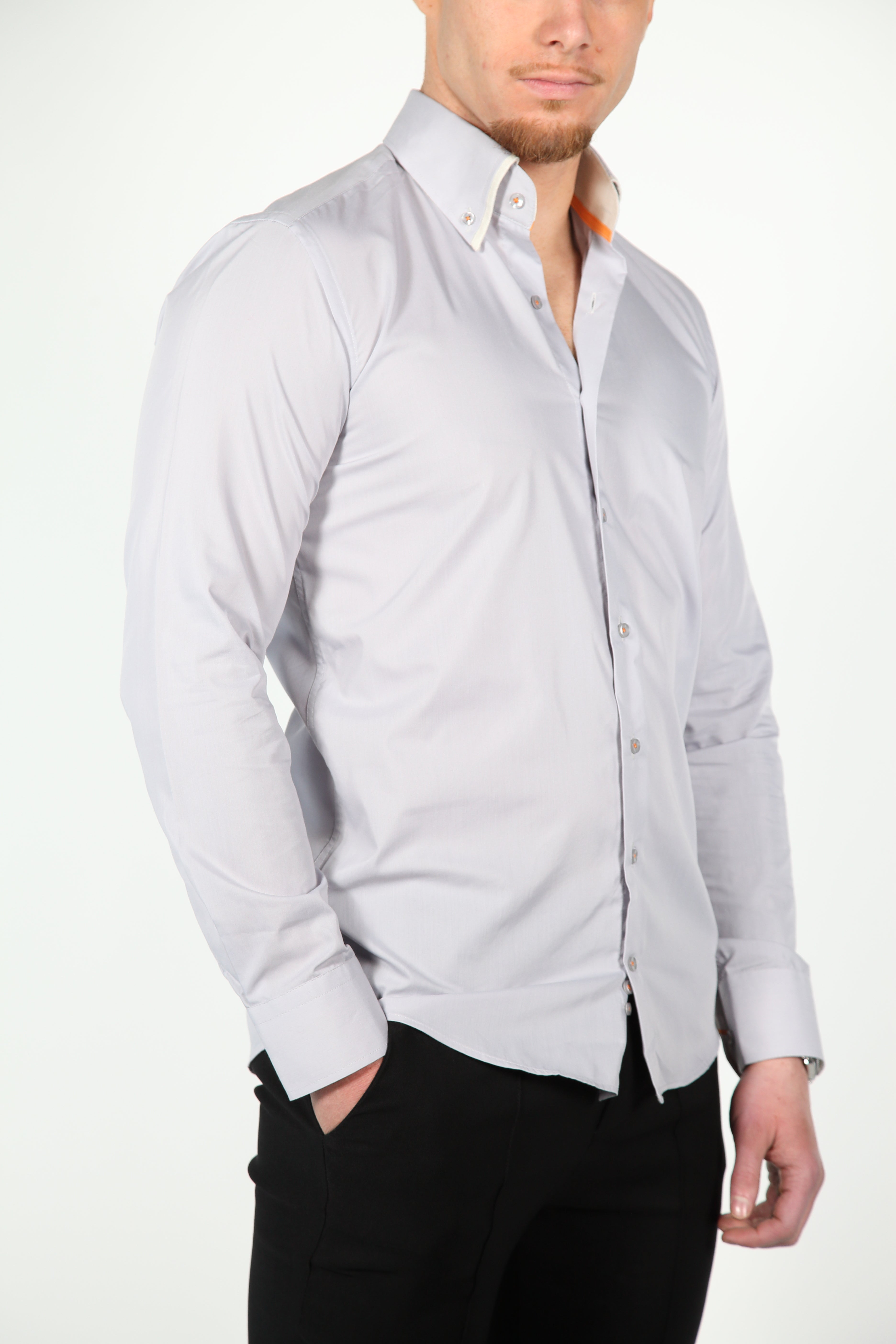 Overhemd Parla Grijs