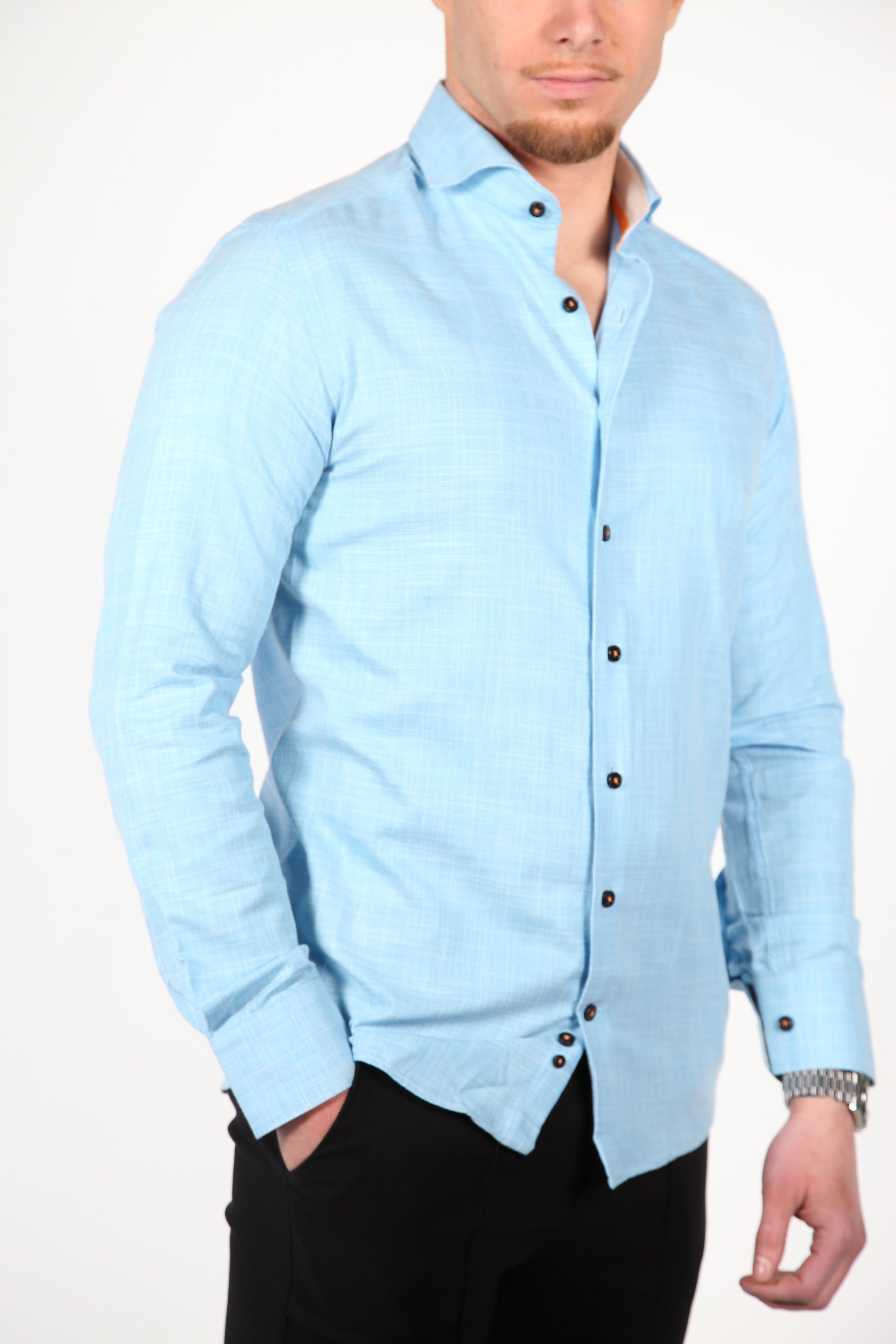 Chemise pinto bleu