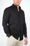 Camisa leira negra
