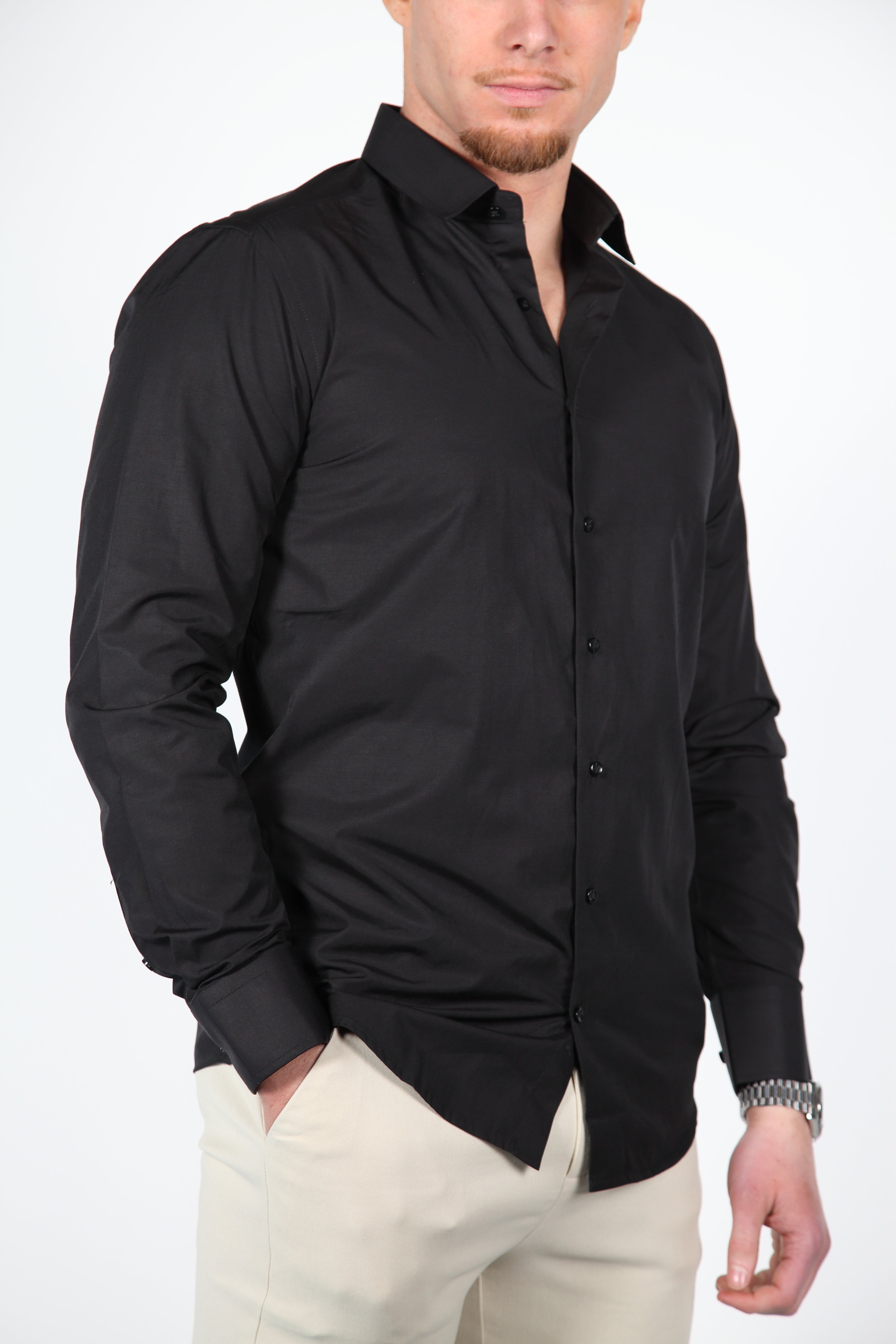 Overhemd Leira Zwart