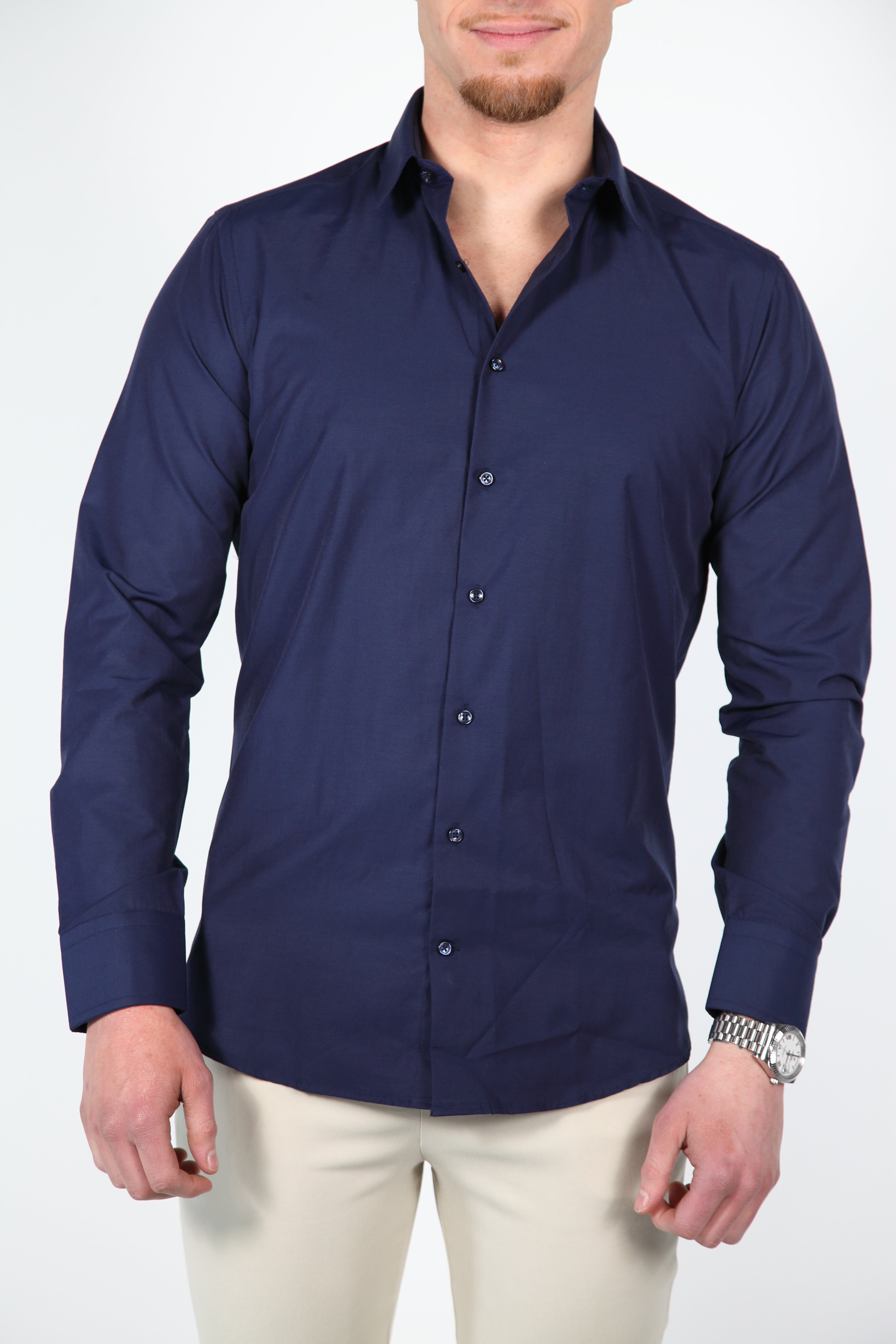Overhemd Leira Navy