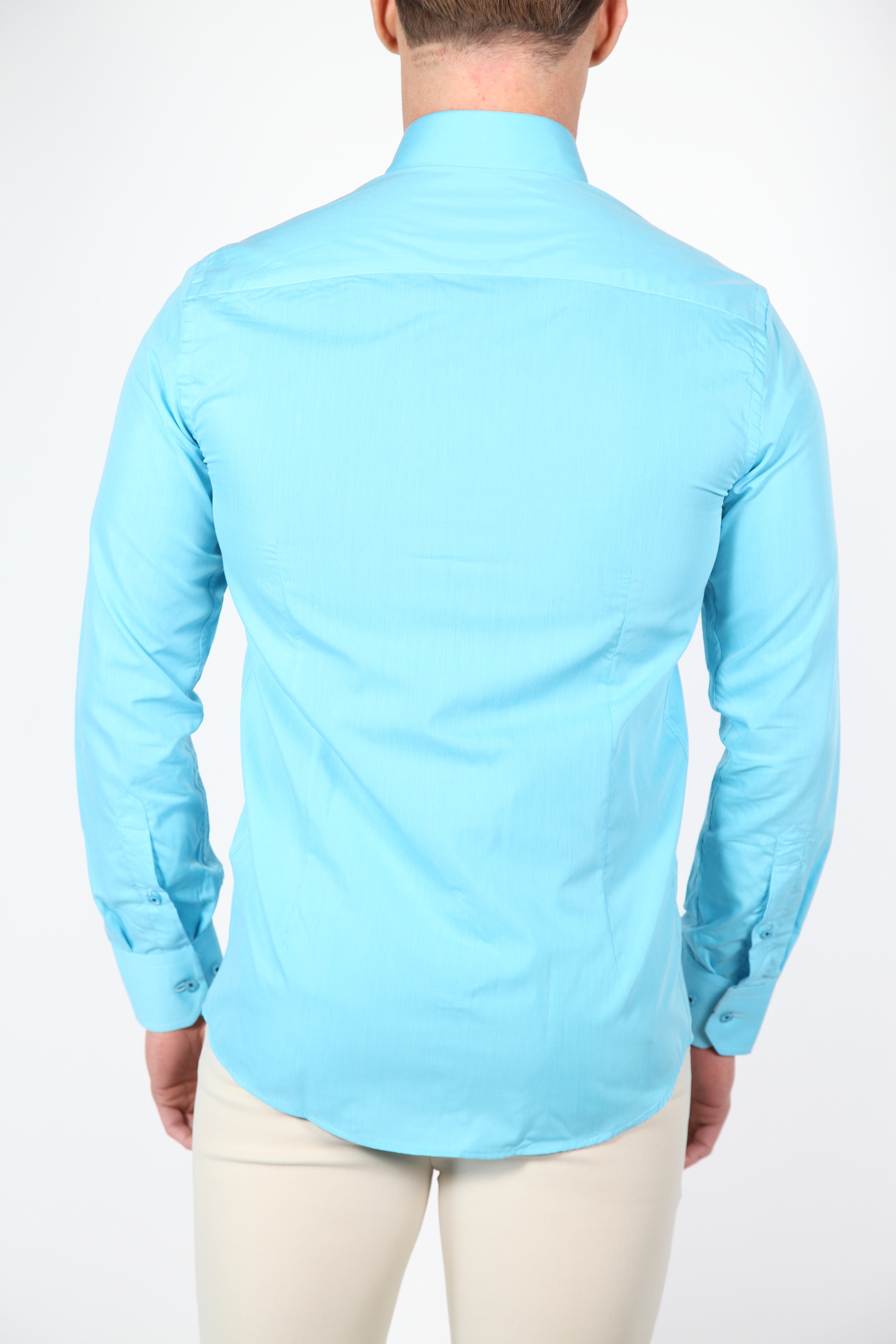 Overhemd Parla Turquoise