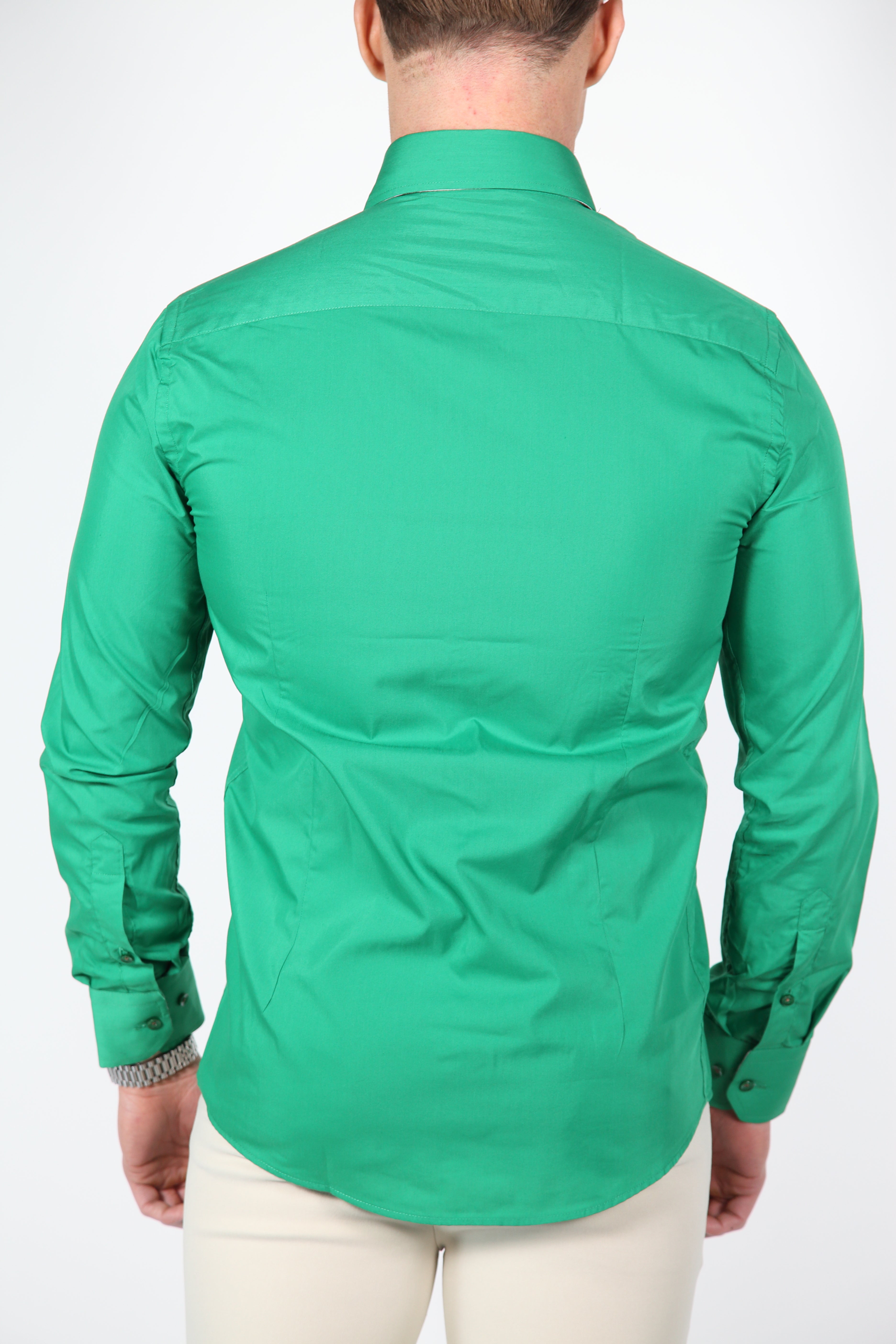Overhemd Parla Groen