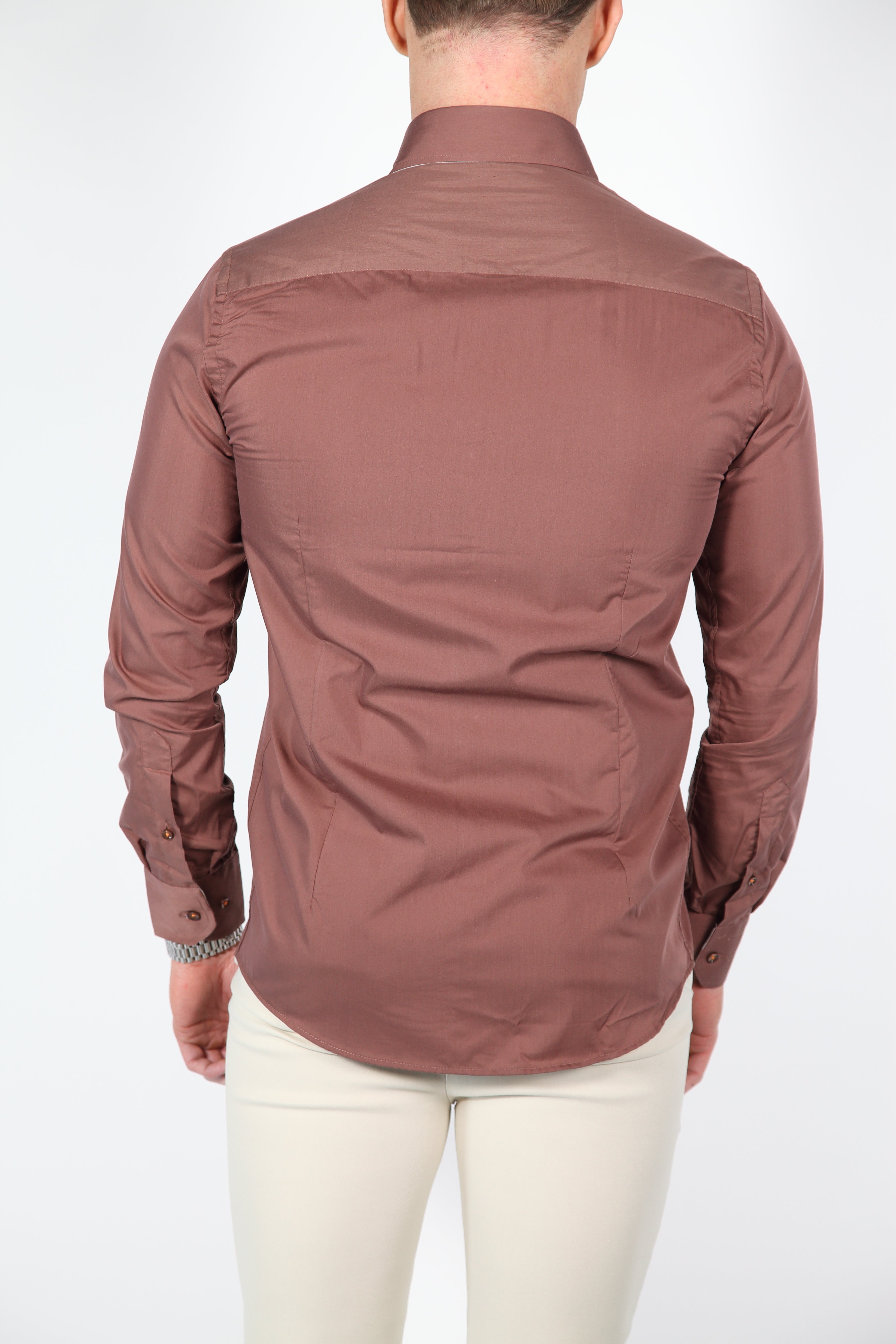 Overhemd Parla Bruin