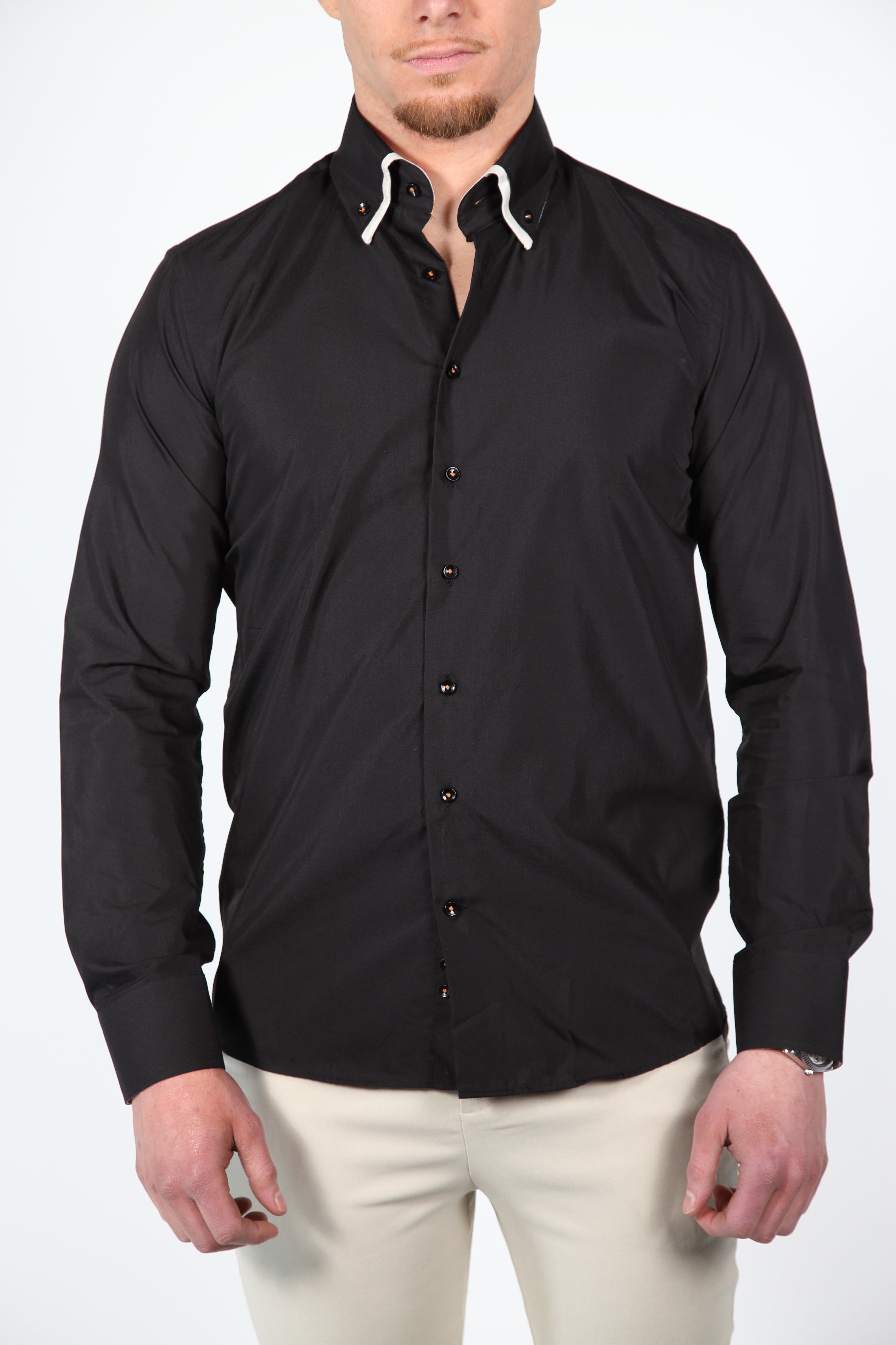 Overhemd Parla Zwart