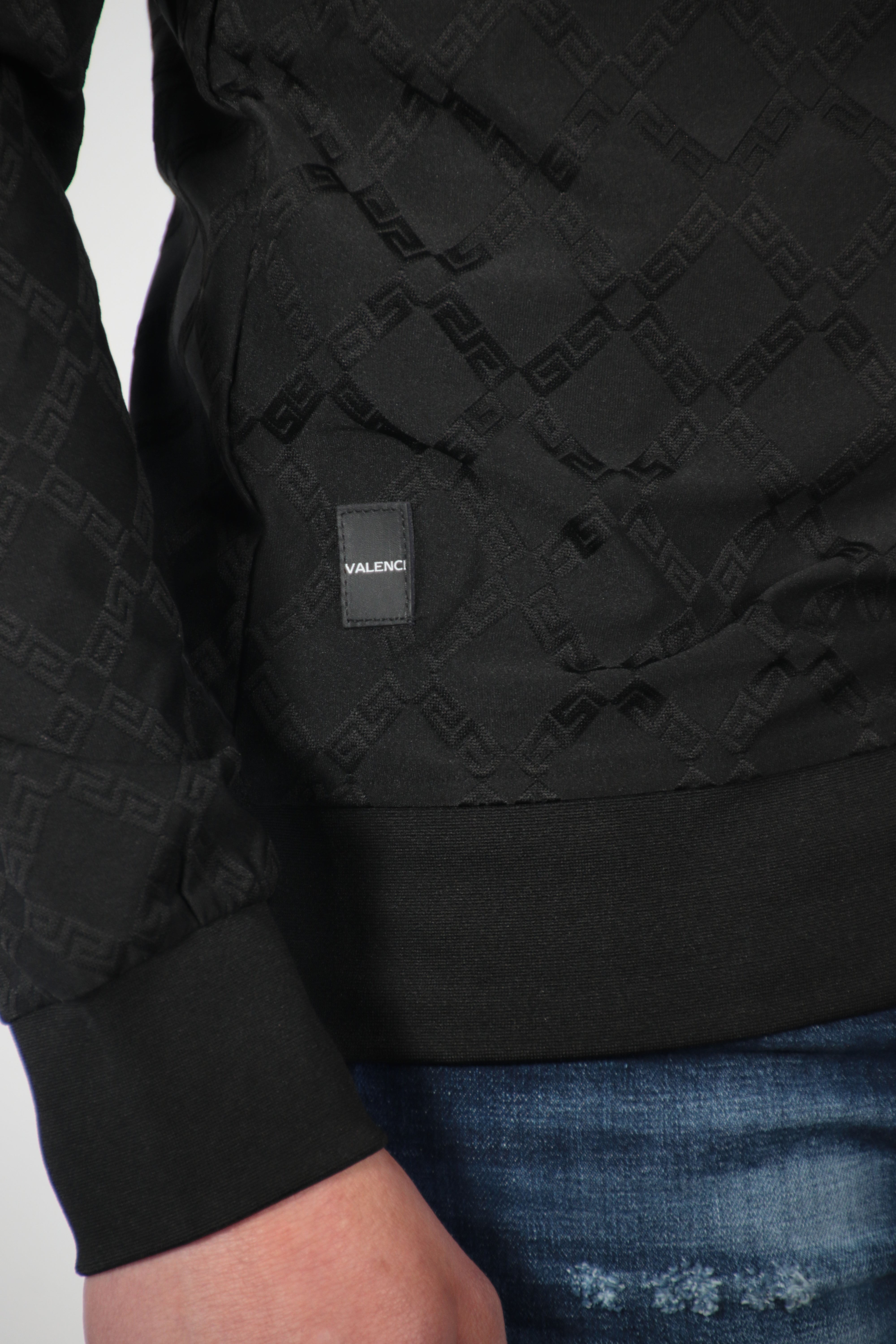 Schwarzer Pullover Fen