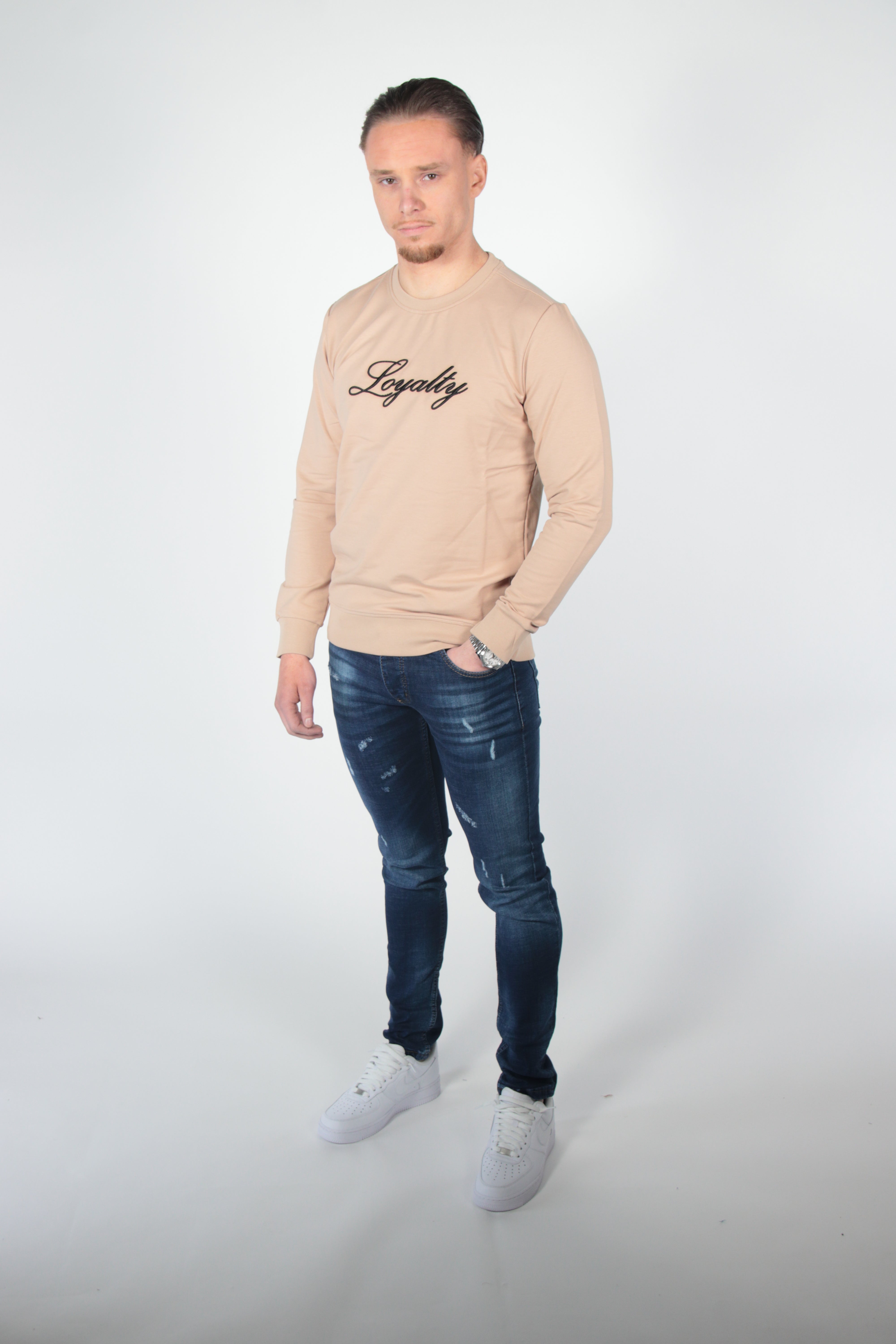 Lealtad suéter beige