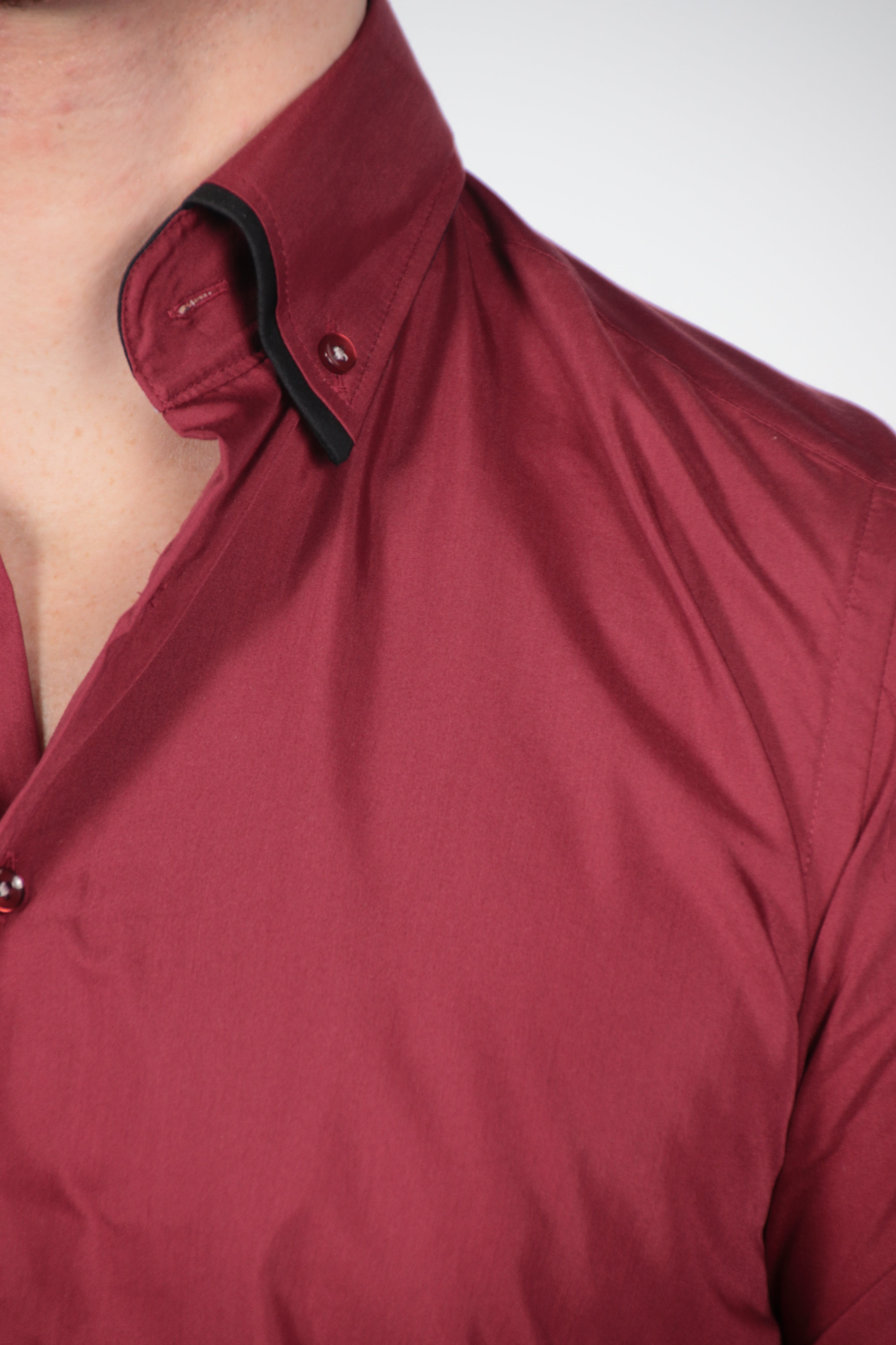 Overhemd Parla Bordeaux