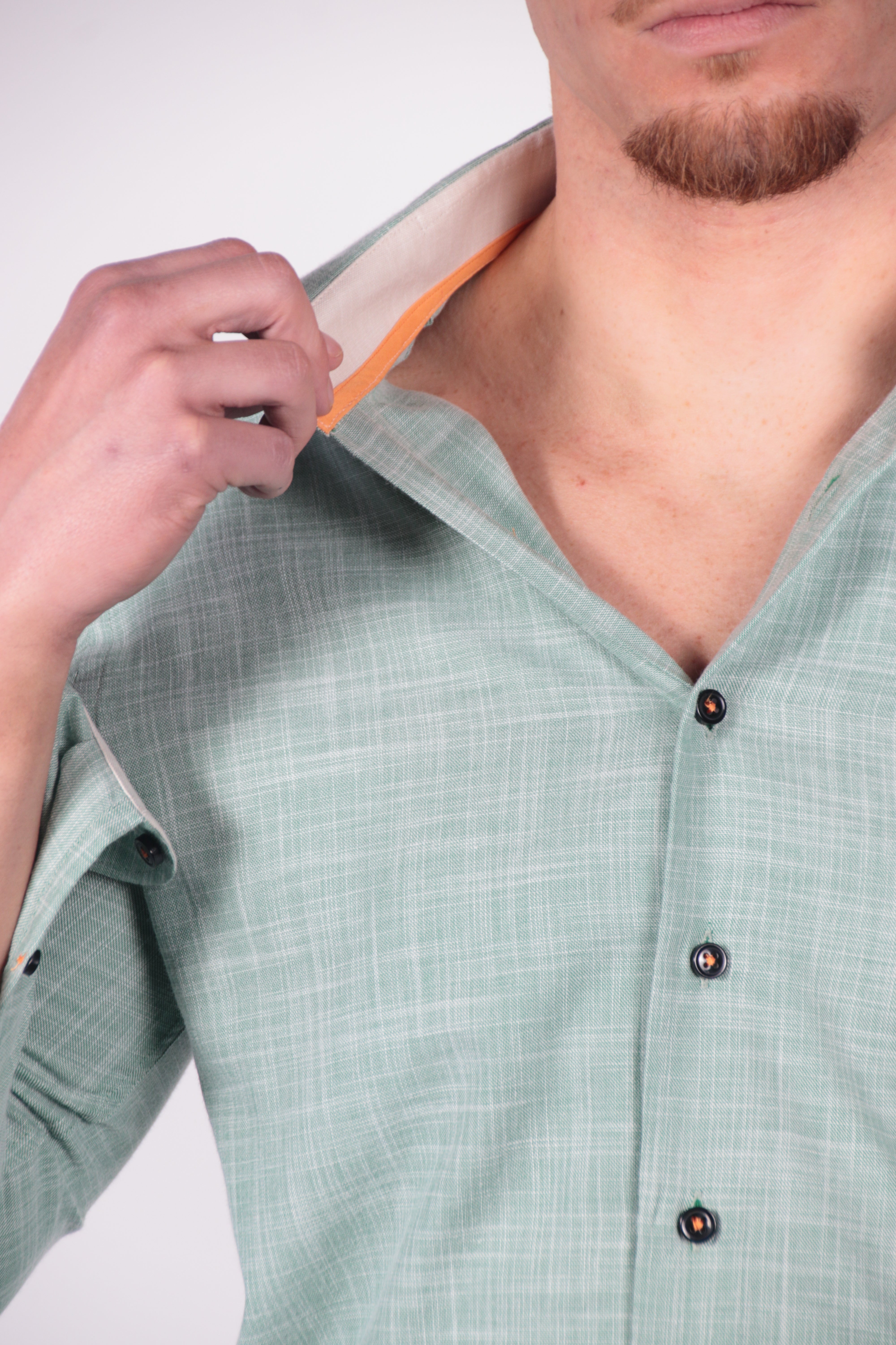 Overhemd Pinto Groen