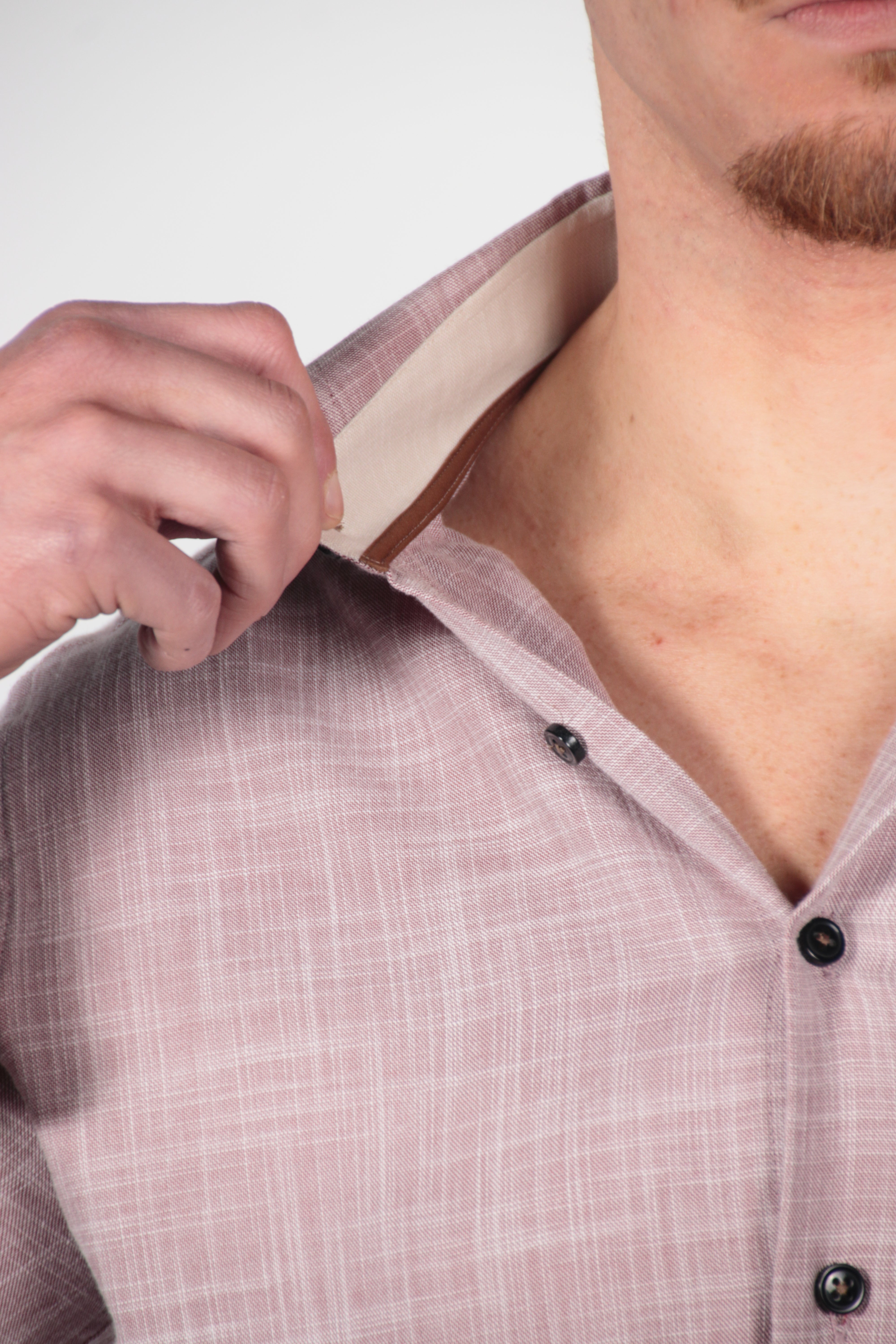 Overhemd Pinto Dark Red