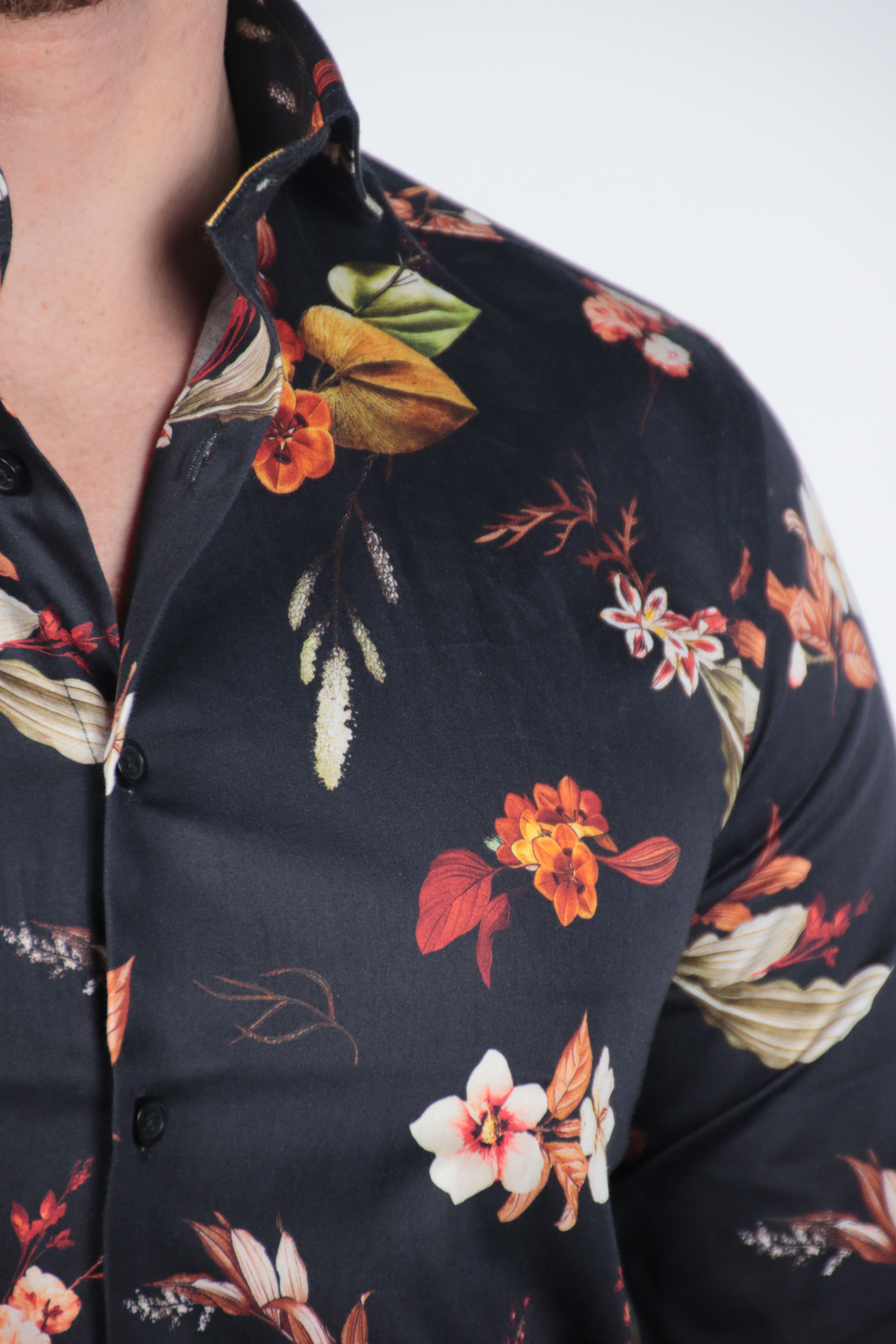 Overhemd Aries Zwart