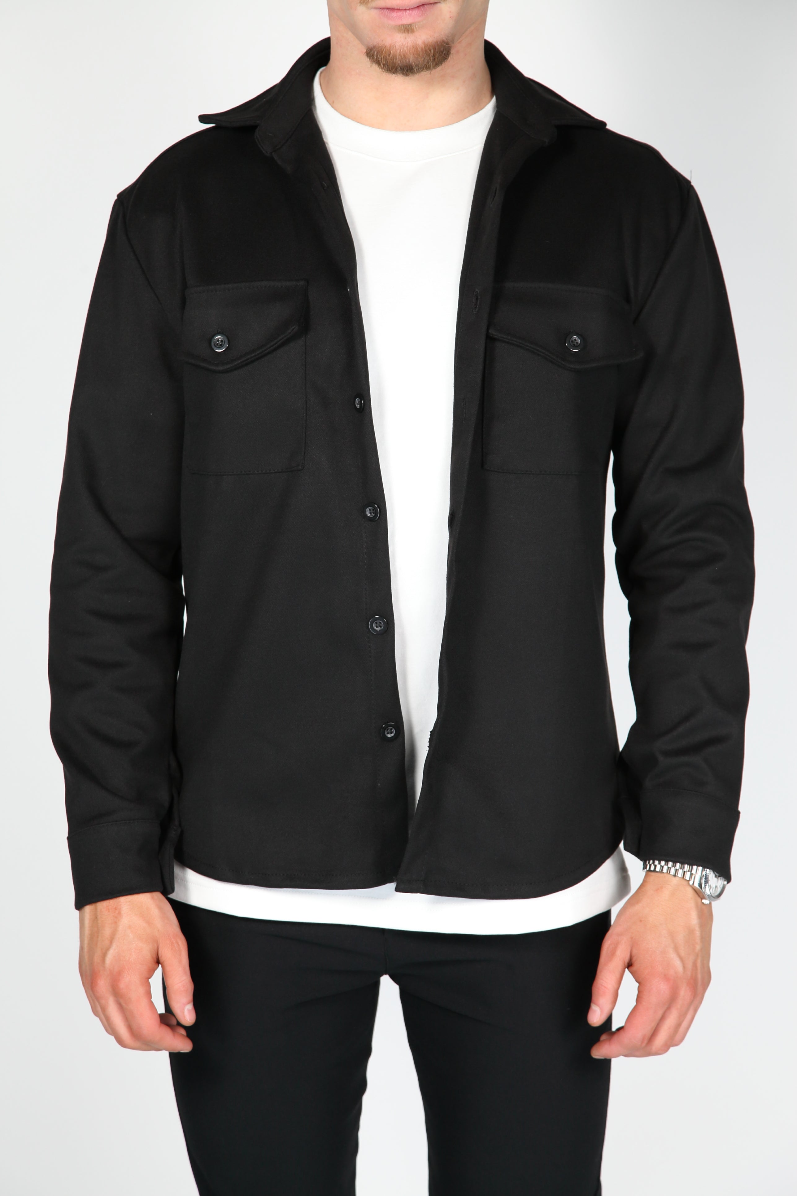 The Bandit Overshirt Zwart