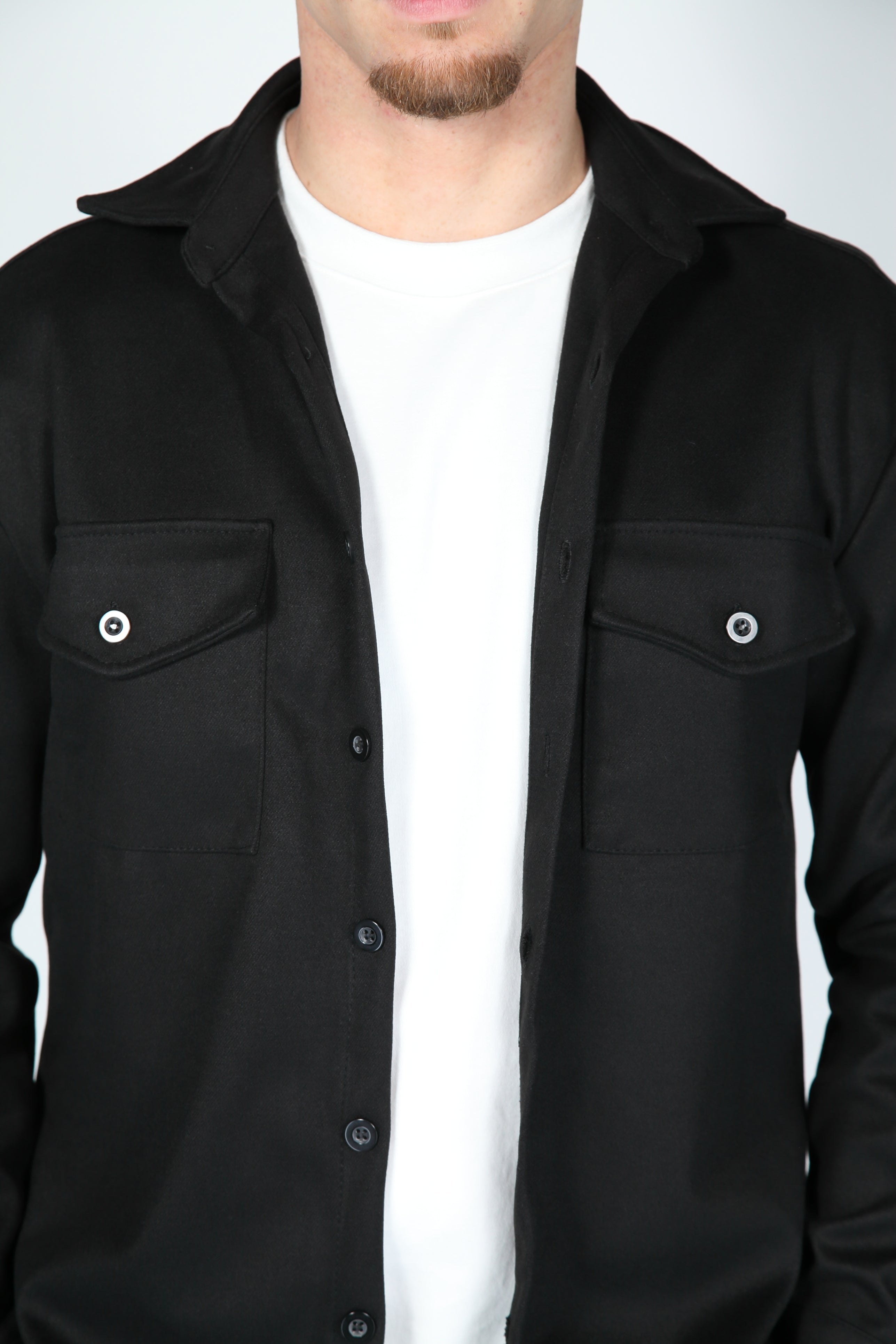 The Bandit Overshirt Zwart