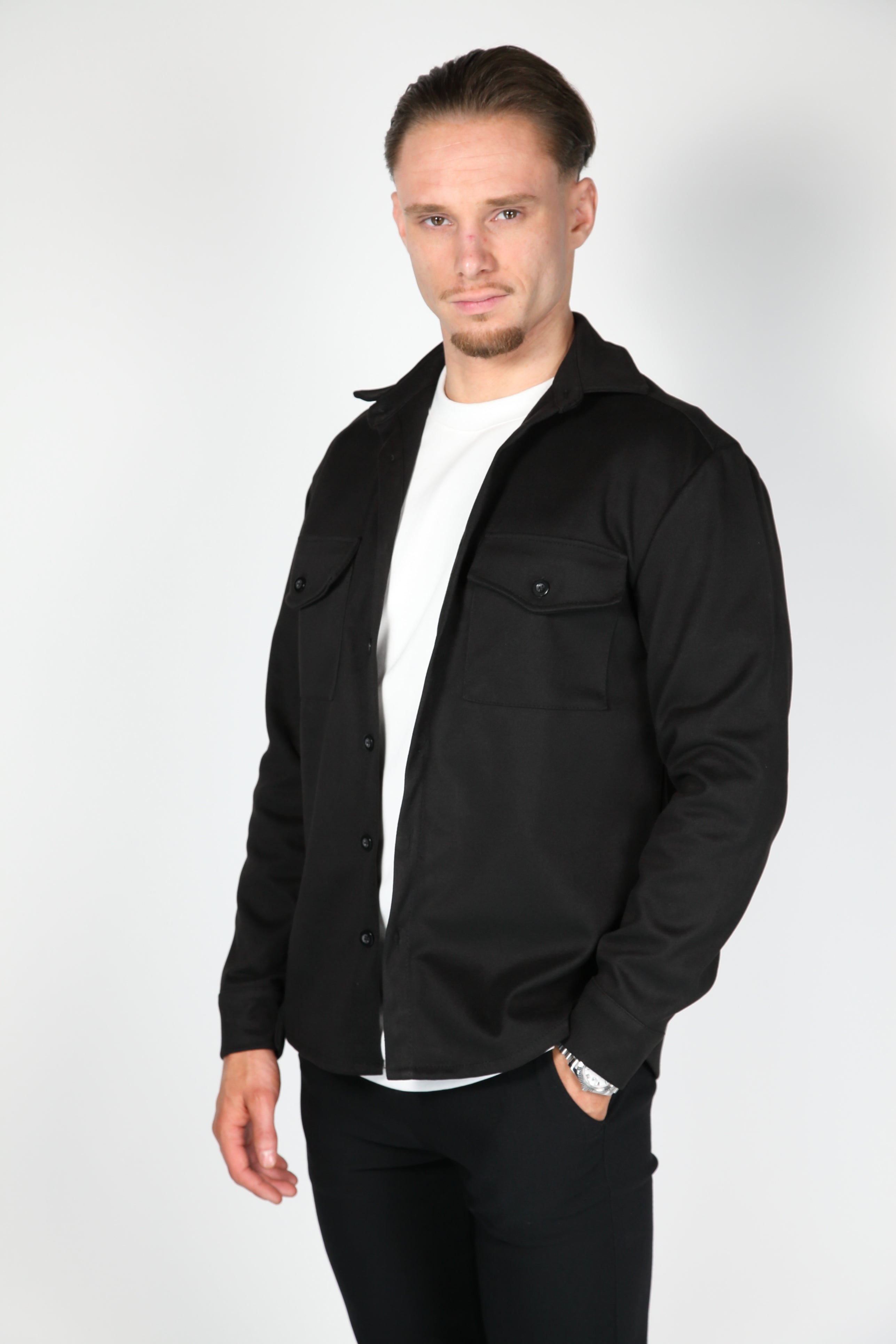 The Bandit Overshirt Zwart