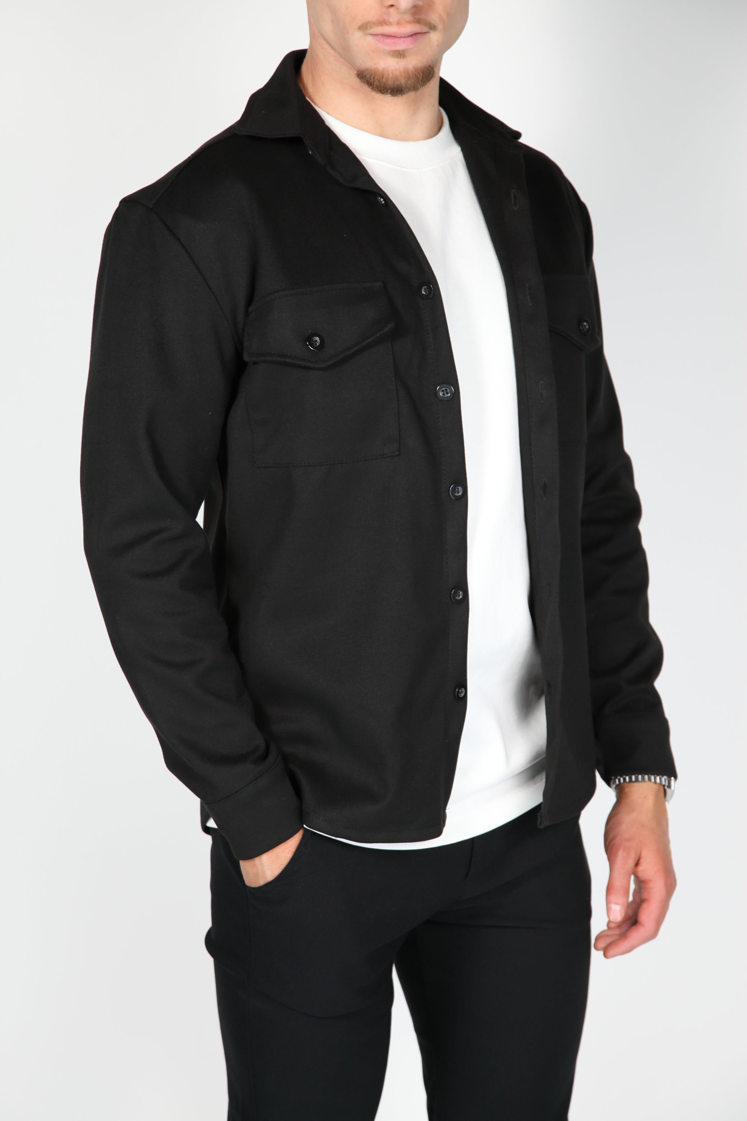 The Bandit Overshirt Zwart