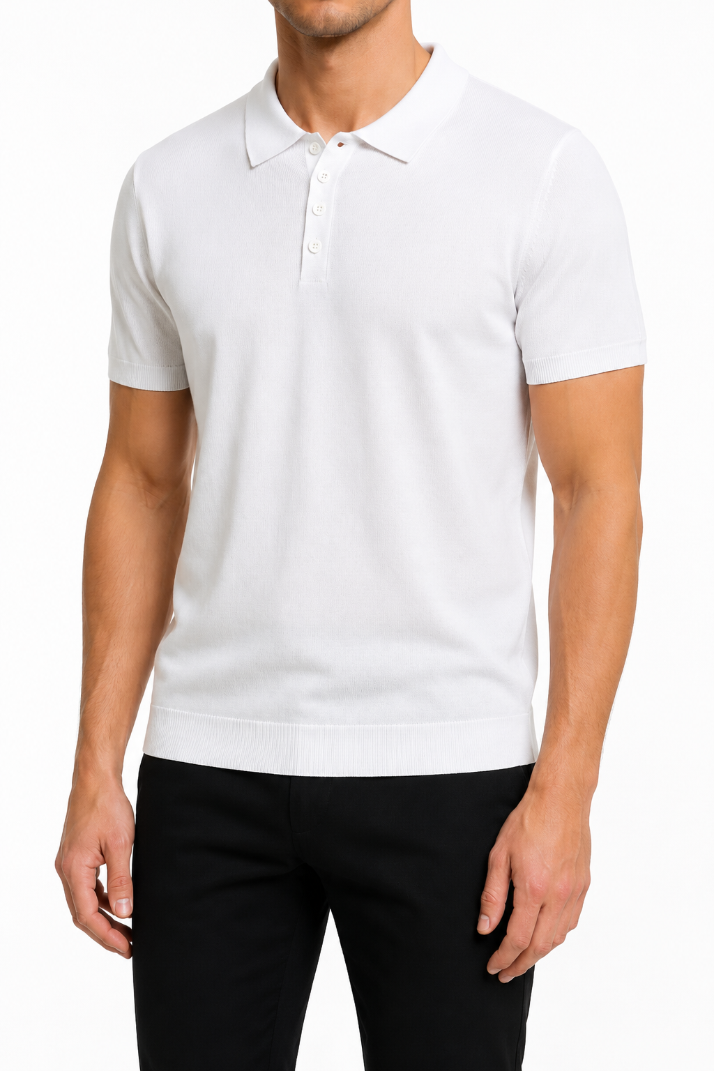 Polo vigo blanc