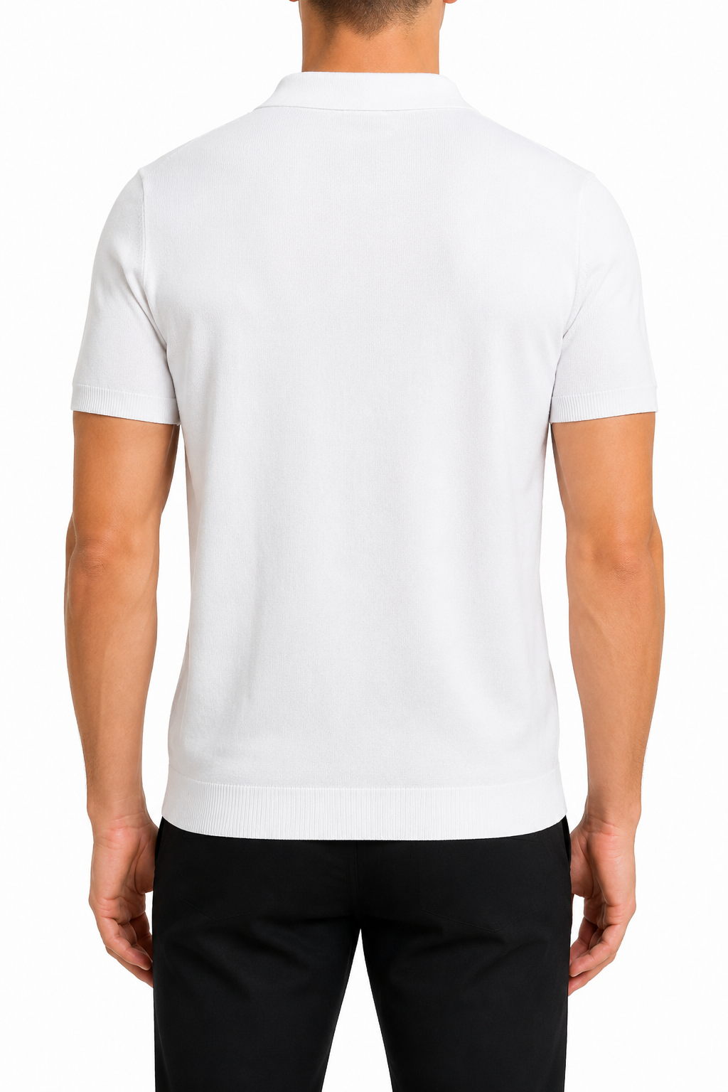 Polo vigo blanc