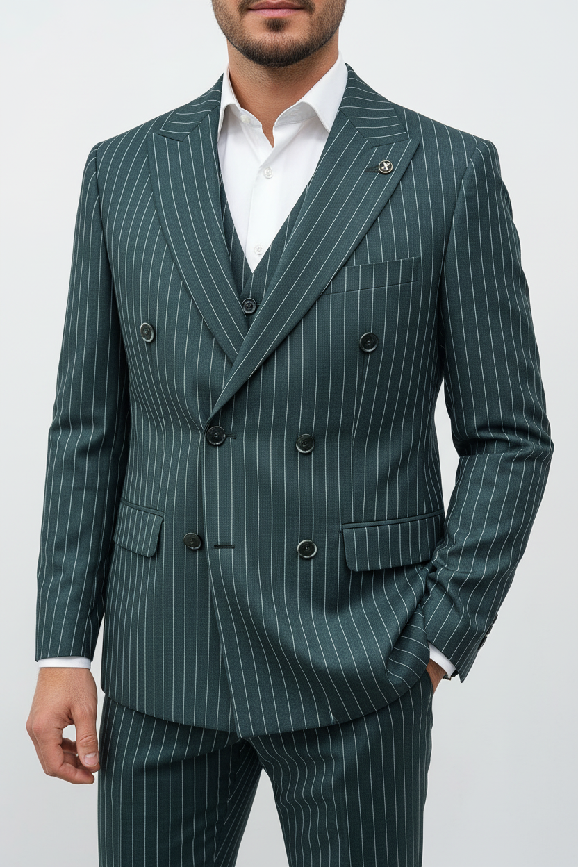 The Imperio Double Breasted Khaki