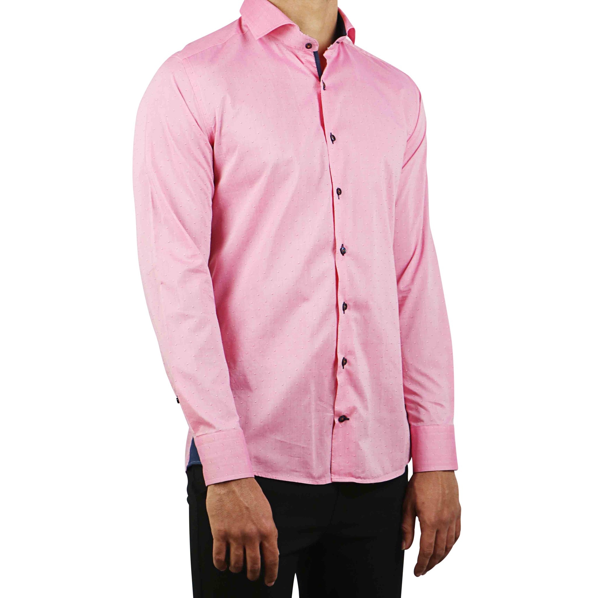 Roze Overhemd Heren