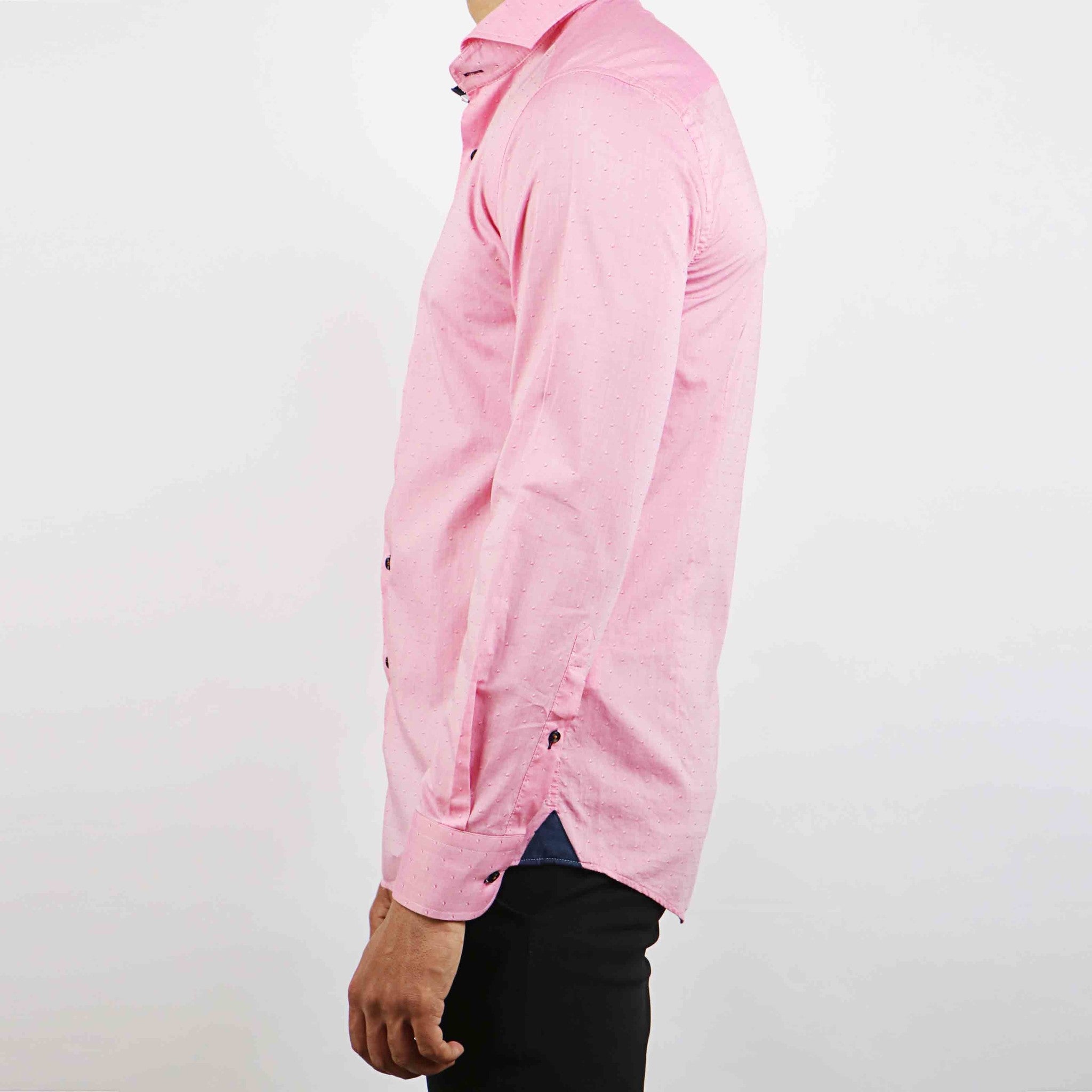 Roze Overhemd Heren