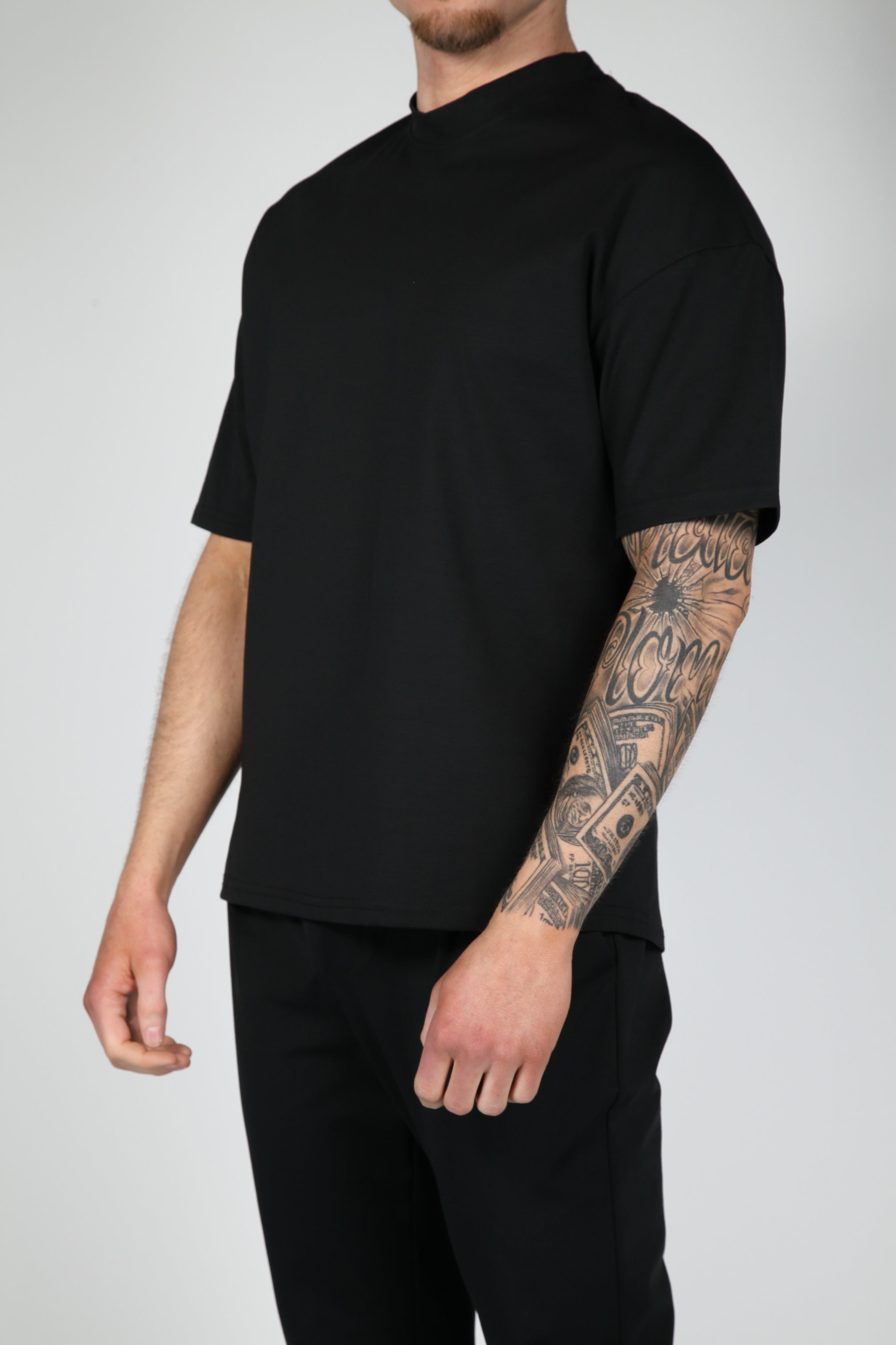 Punto T-Shirt schwarz