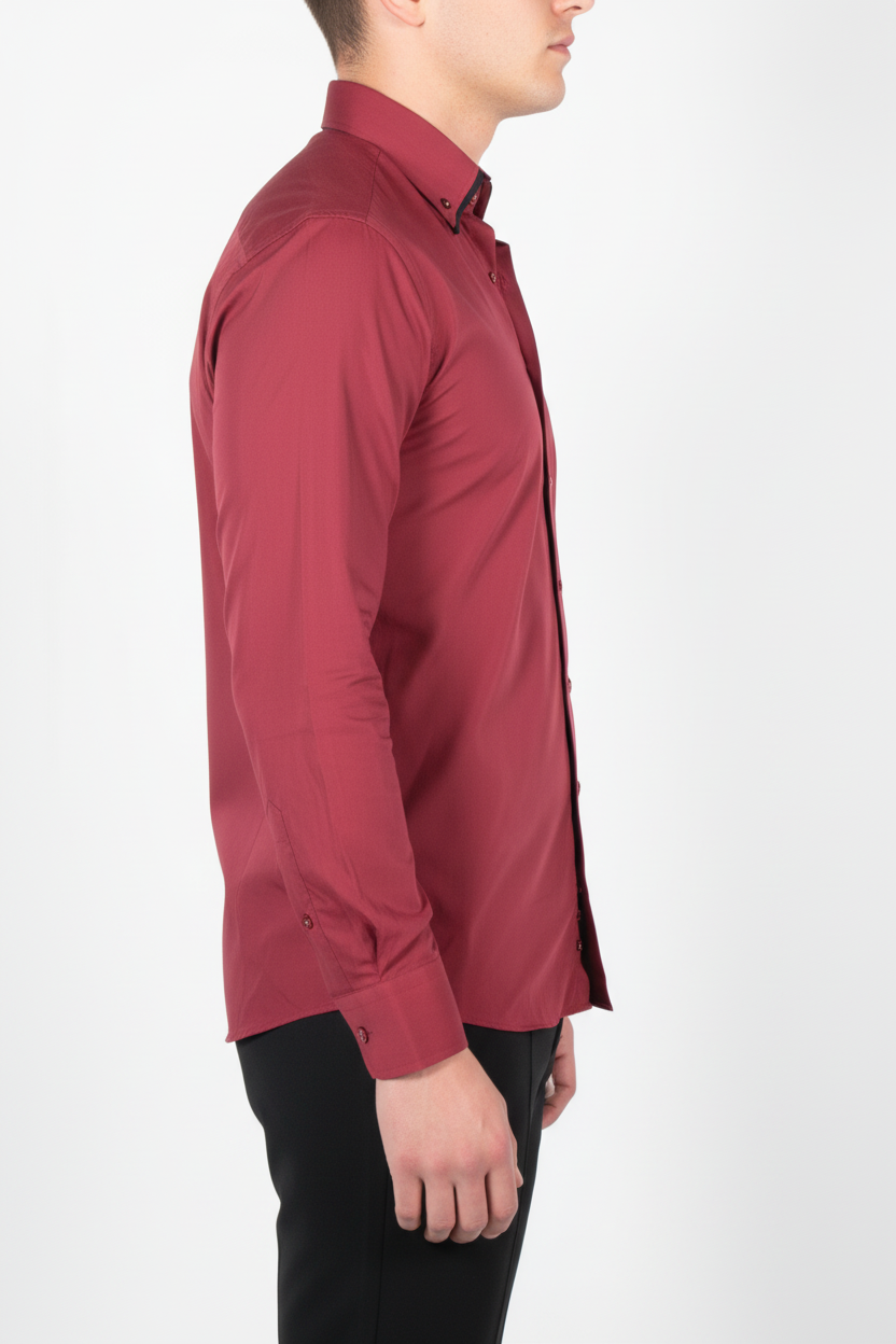Chemise Parla Bordeaux