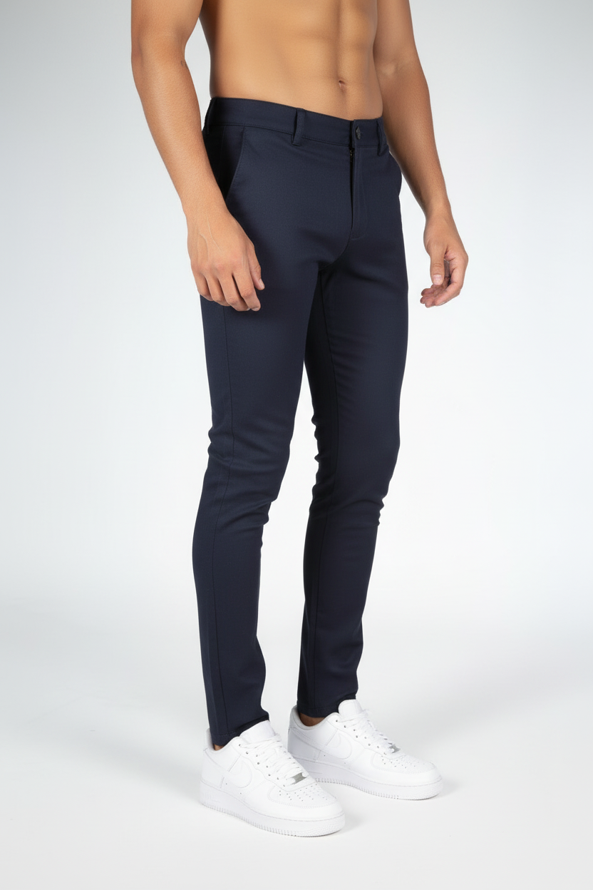 Chino Valenci Marine Blau