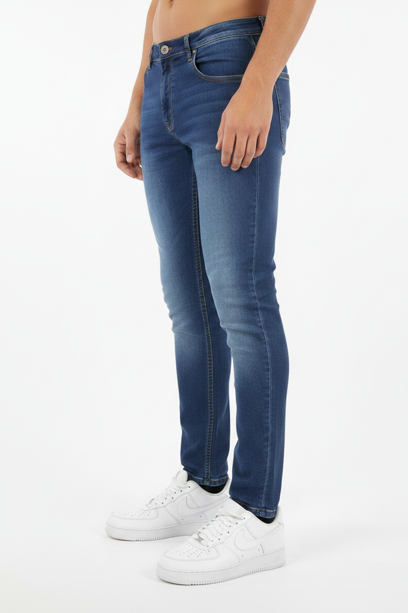 Vaqueros Lucca Slim Azul Marino