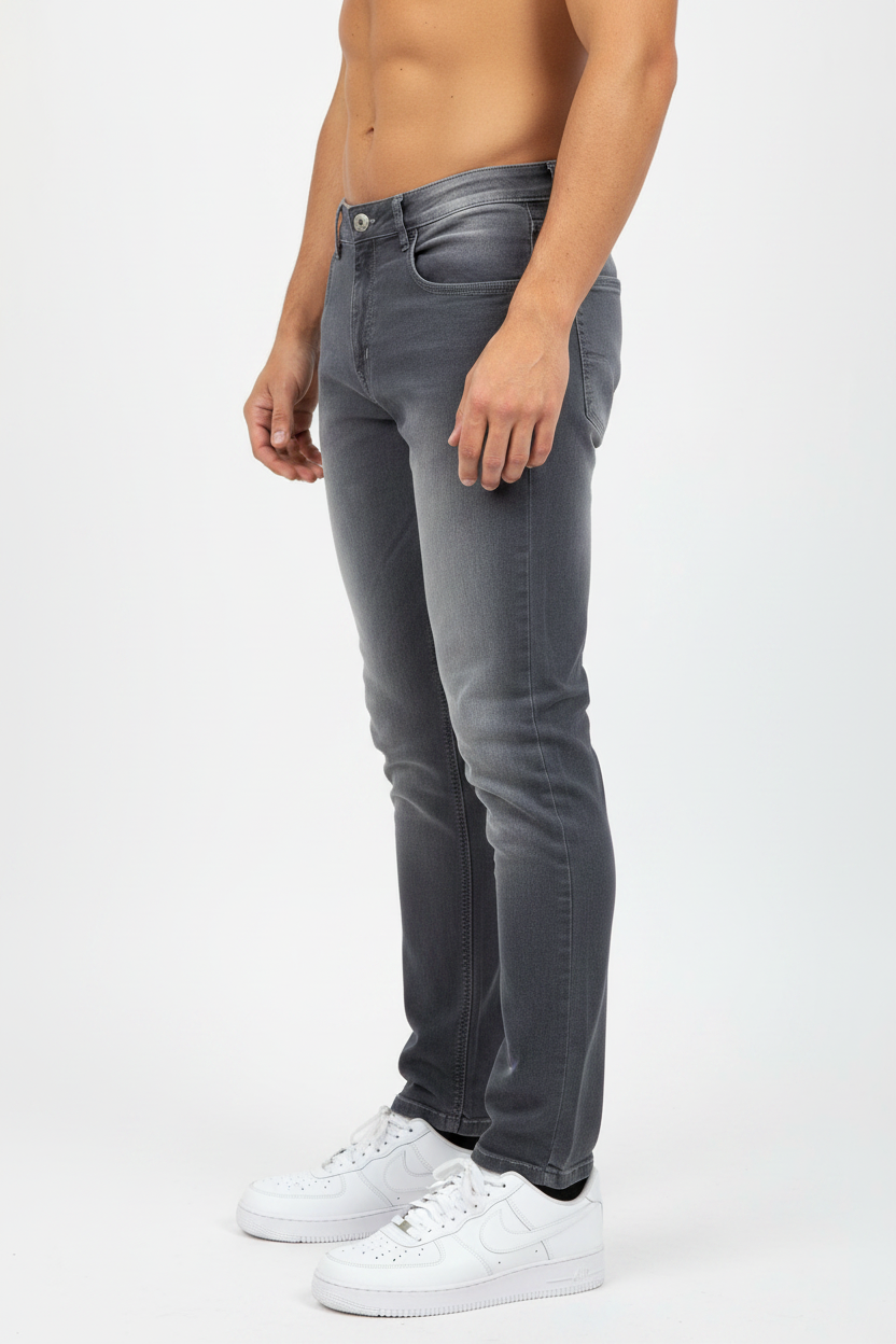 Lucca Slim Fit Jeans Anthrazit