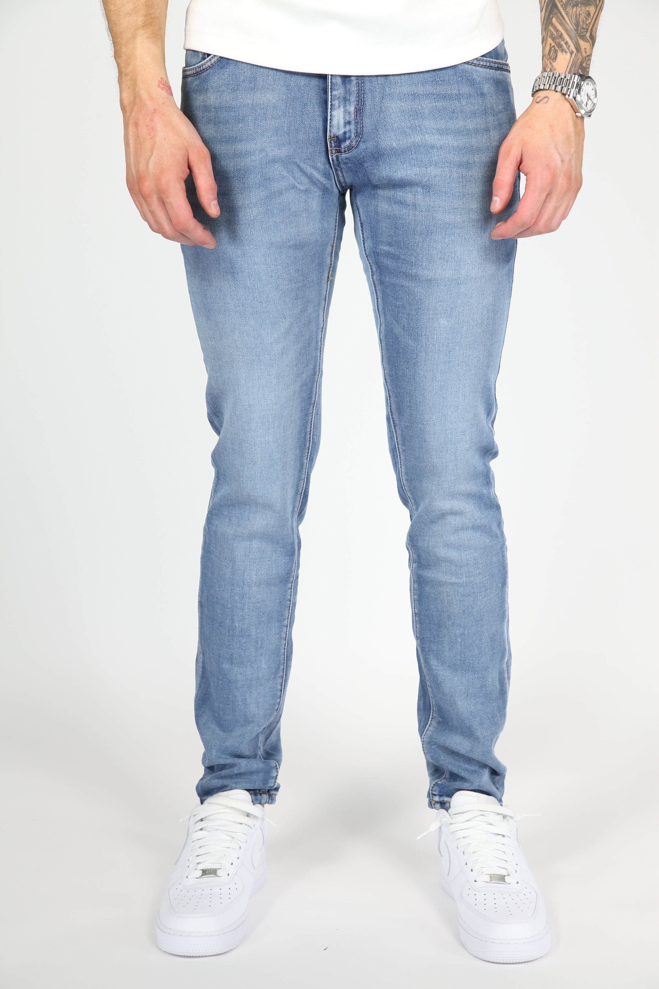 Valenci Slimfit Jeans hellblau