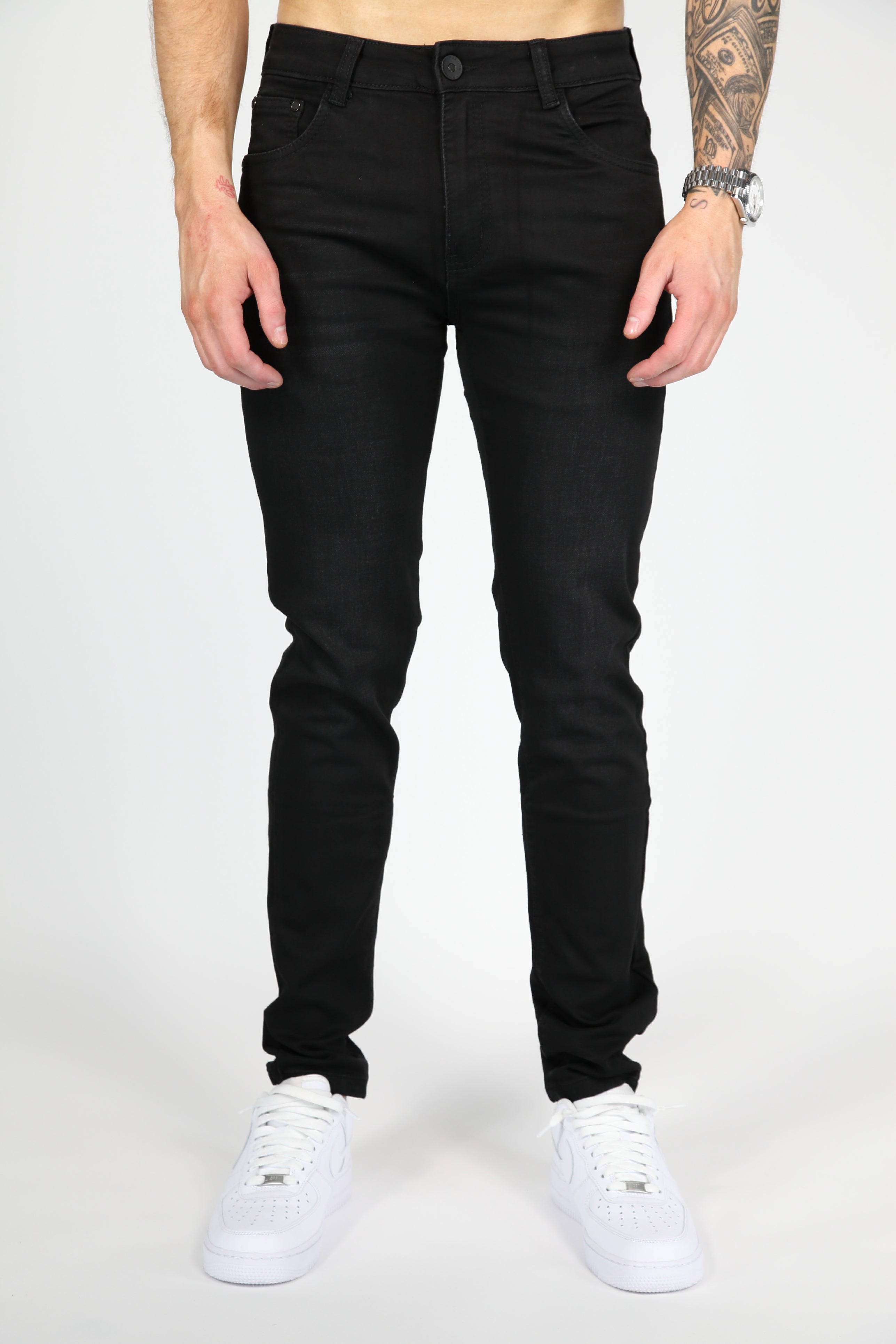 Valenci Slimfit Jeans schwarz