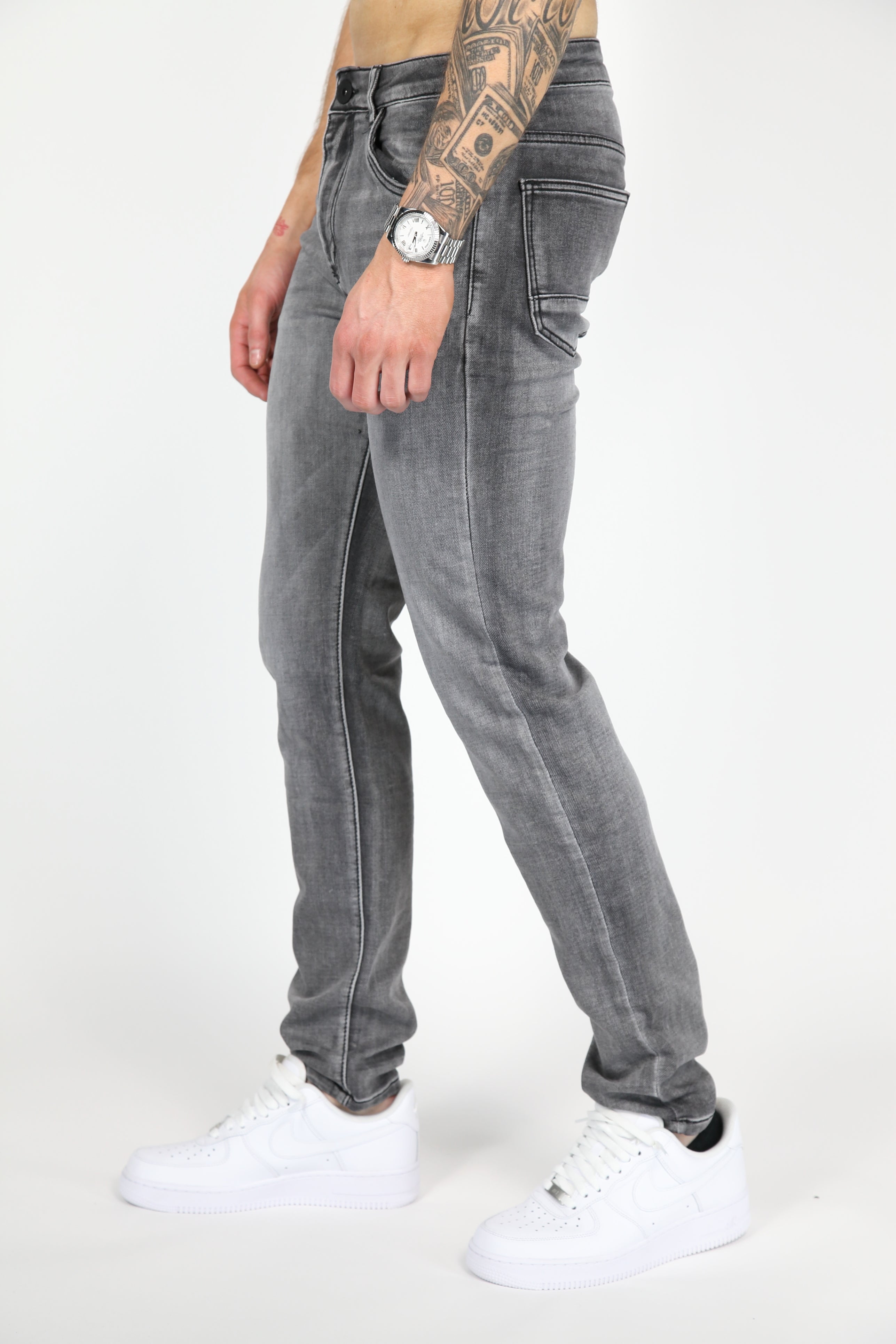 Valenci Slimfit Jeans grau