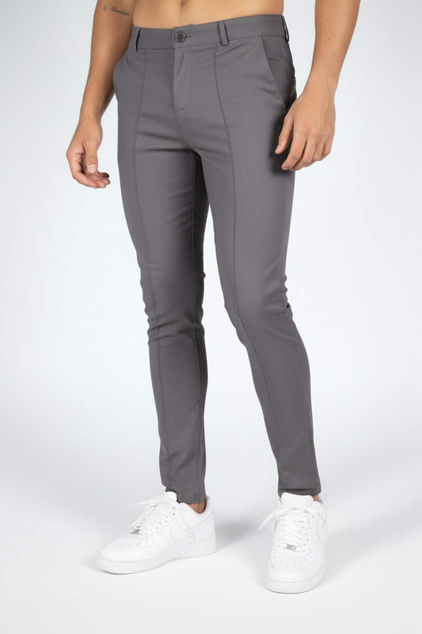 Chino Heren Sorrento Grijs