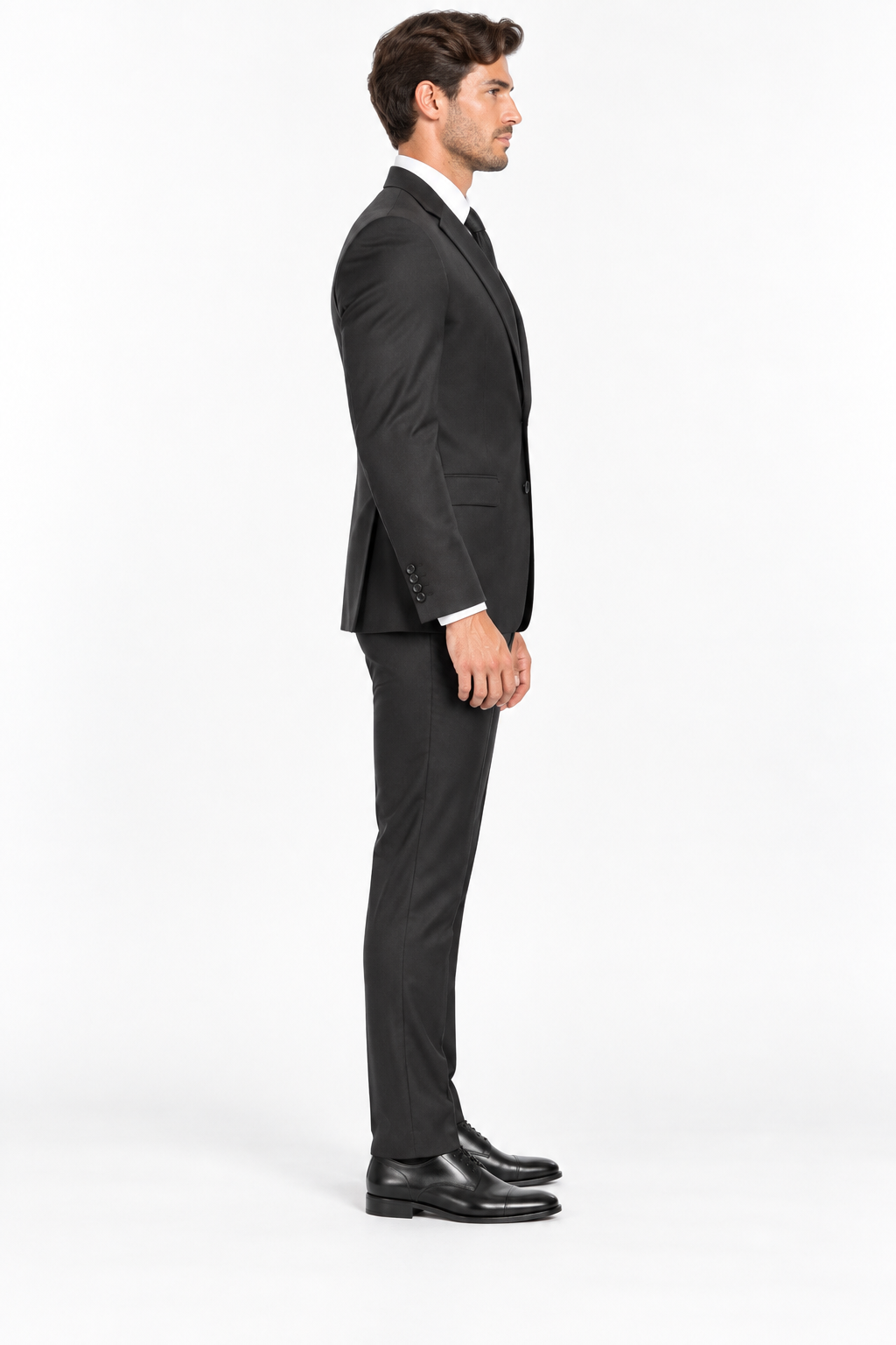 Milano Three-piece Suit Black