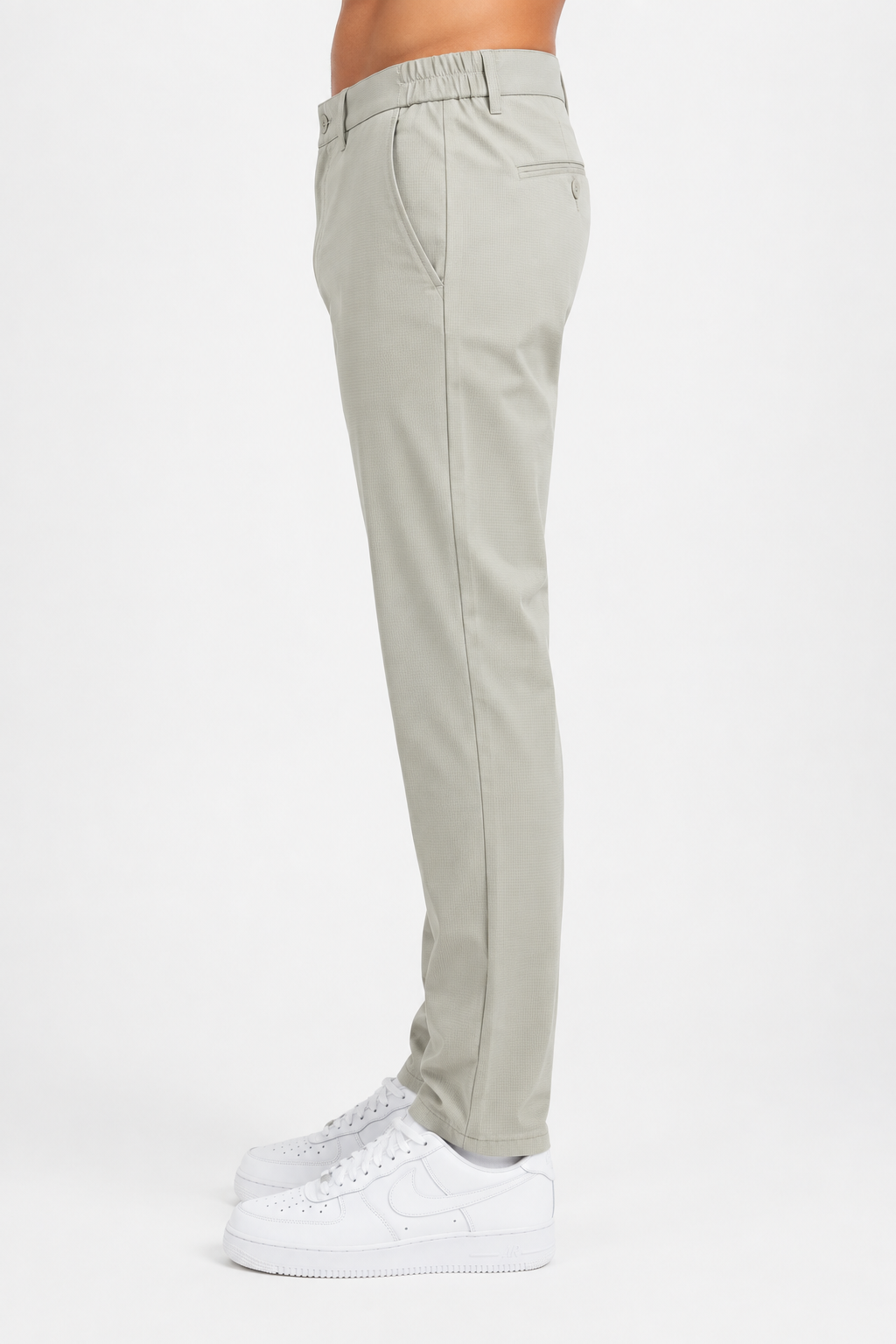 VALENCI Tech Pants Grey - Front view