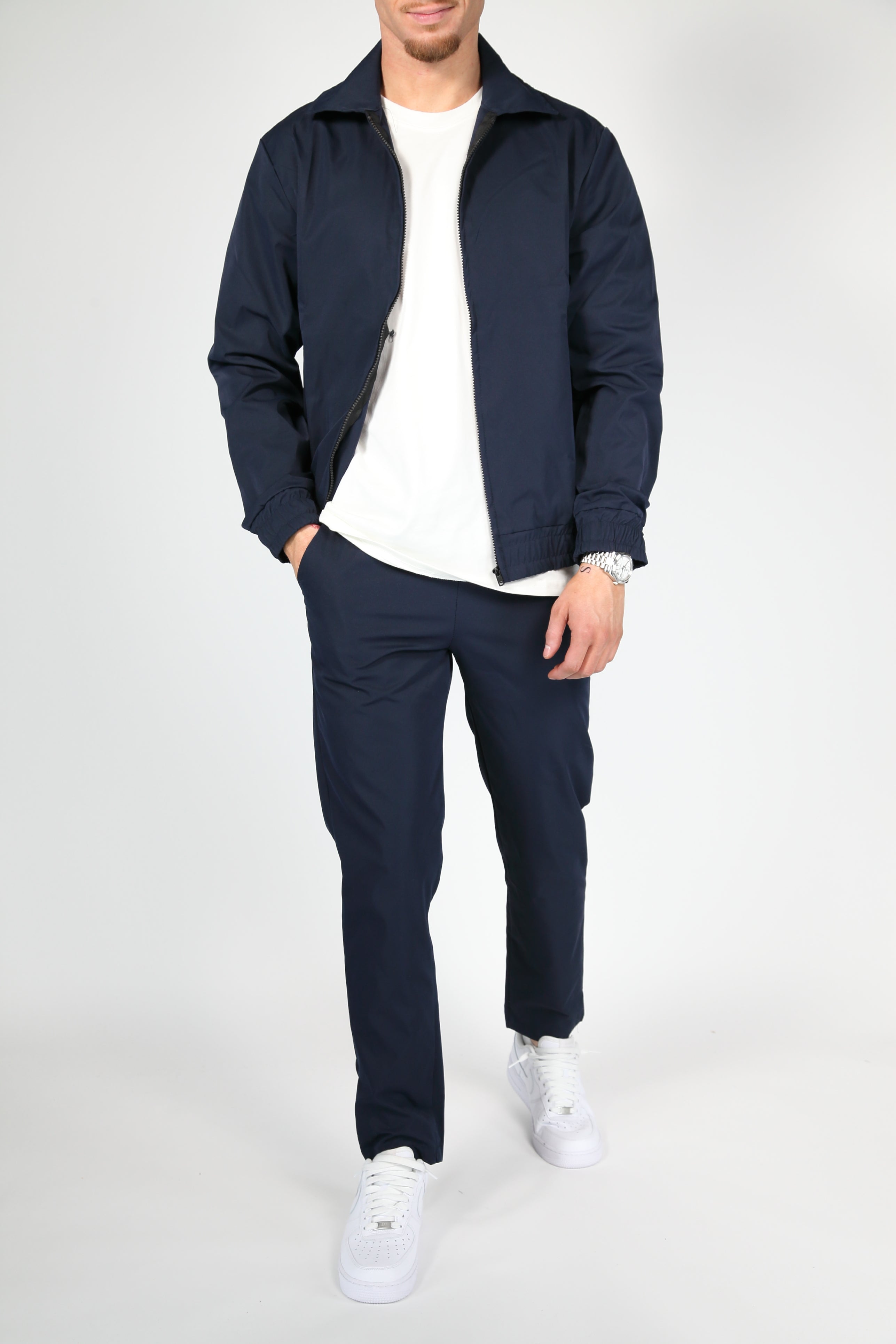 Valenci Tech Suit Navy