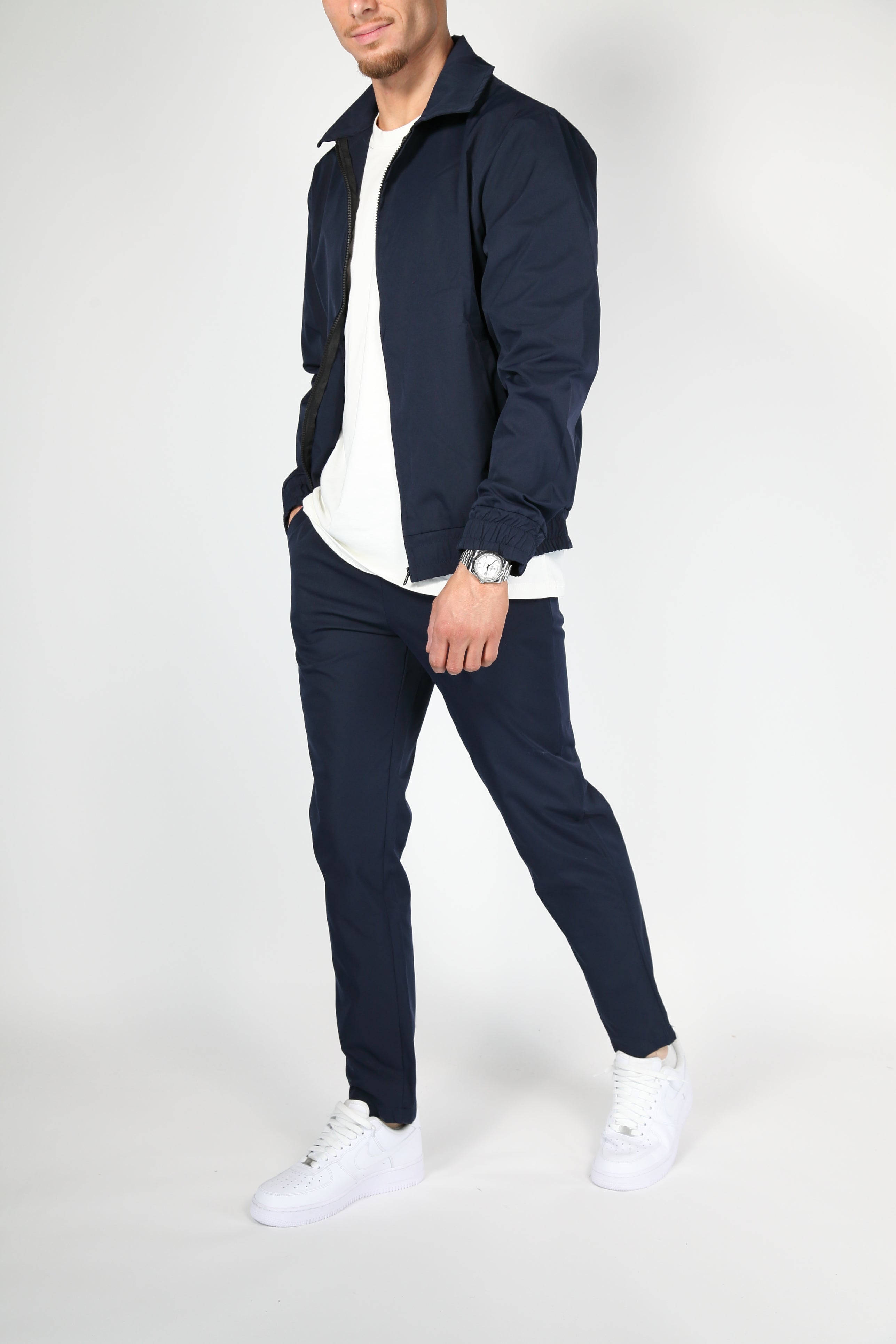 Valenci Tech Suit Navy