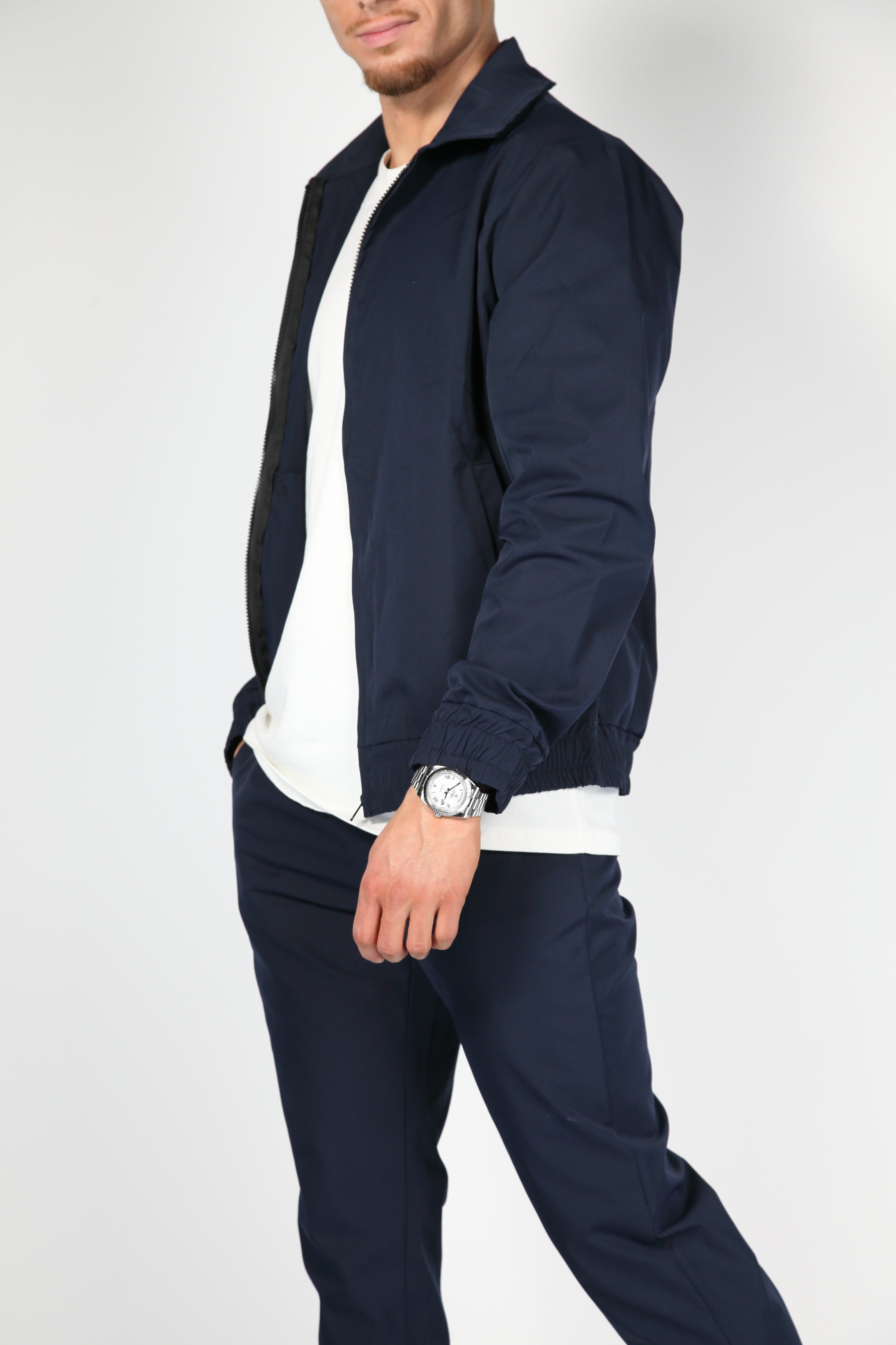 Valenci Tech Suit Navy