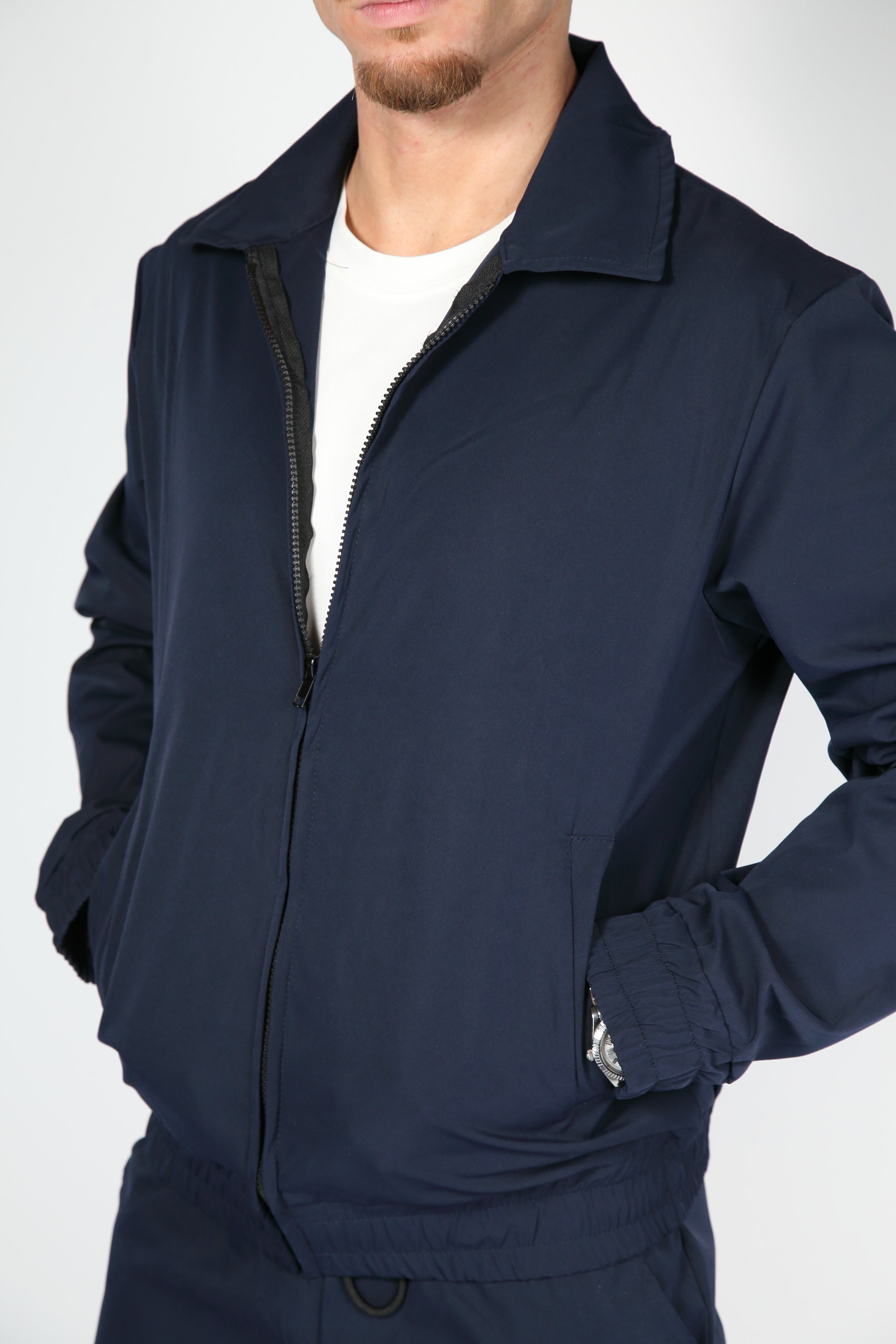 Valenci Tech Suit Navy
