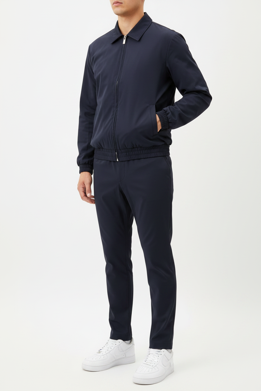 Valenci Tech Suit Navy