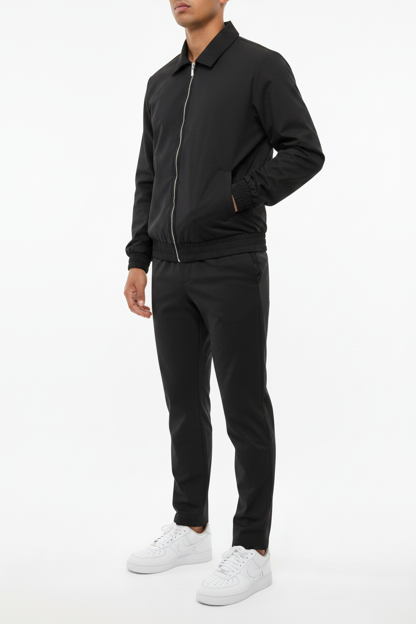 Valenci Tech Suit Black